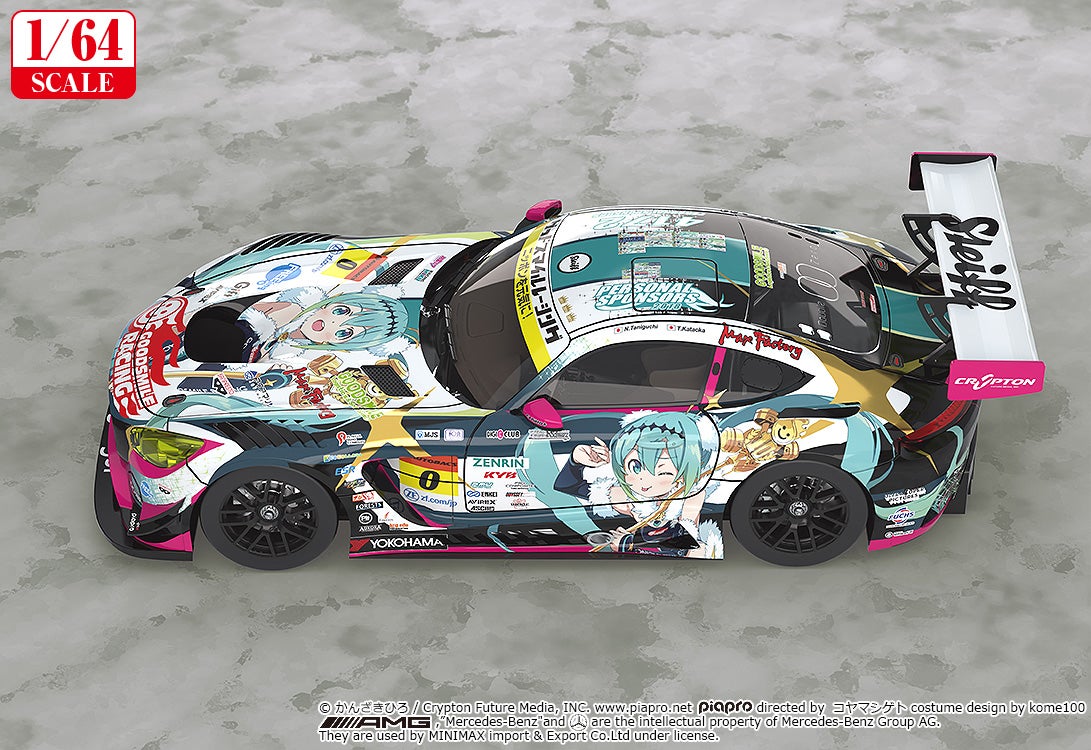 SPECIAL ORDER GOODSMILE RACING - Hatsune Miku GT Project - Good Smile Hatsune Miku AMG 2018 SUPER GT Ver. 1/64 [JP]
