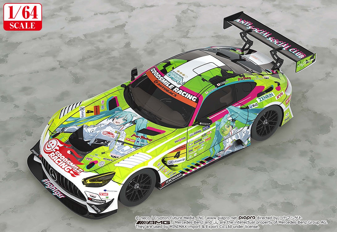 SPECIAL ORDER GOODSMILE RACING - Hatsune Miku GT Project - Good Smile Hatsune Miku AMG 2022 Season Opening Ver. 1/64 [JP]