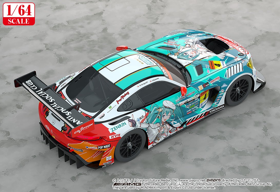 SPECIAL ORDER GOODSMILE RACING - Hatsune Miku GT Project - Good Smile Hatsune Miku AMG 2023 Season Opening Ver. 1/64 [JP]