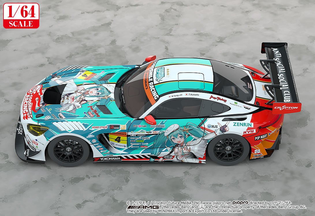 SPECIAL ORDER GOODSMILE RACING - Hatsune Miku GT Project - Good Smile Hatsune Miku AMG 2023 Season Opening Ver. 1/64 [JP]