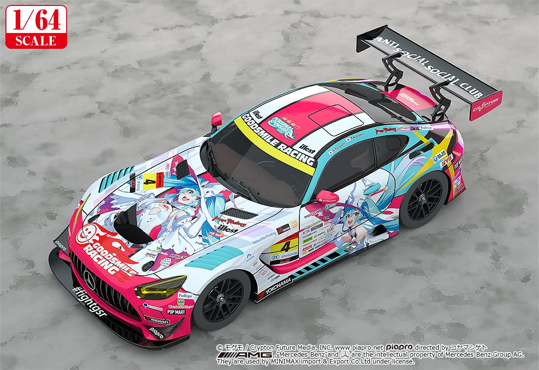 SPECIAL ORDER GOODSMILE RACING - Hatsune Miku GT Project - Good Smile Hatsune Miku AMG 2024 Season Opening Ver. 1/64 [JP]