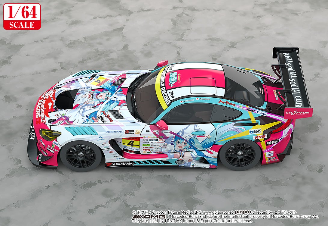 SPECIAL ORDER GOODSMILE RACING - Hatsune Miku GT Project - Good Smile Hatsune Miku AMG 2024 Season Opening Ver. 1/64 [JP]
