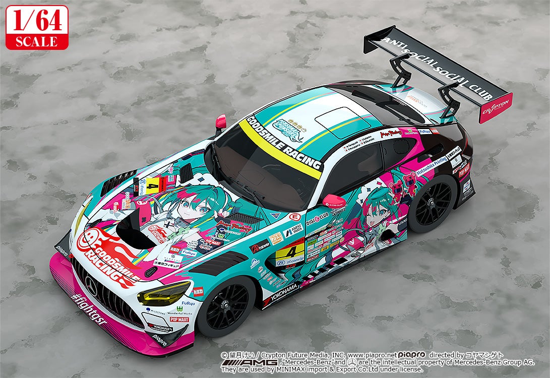 SPECIAL ORDER GOODSMILE RACING - Hatsune Miku GT Project - Good Smile Hatsune Miku AMG 2025 Presentation Ver. 1/64 [JP]