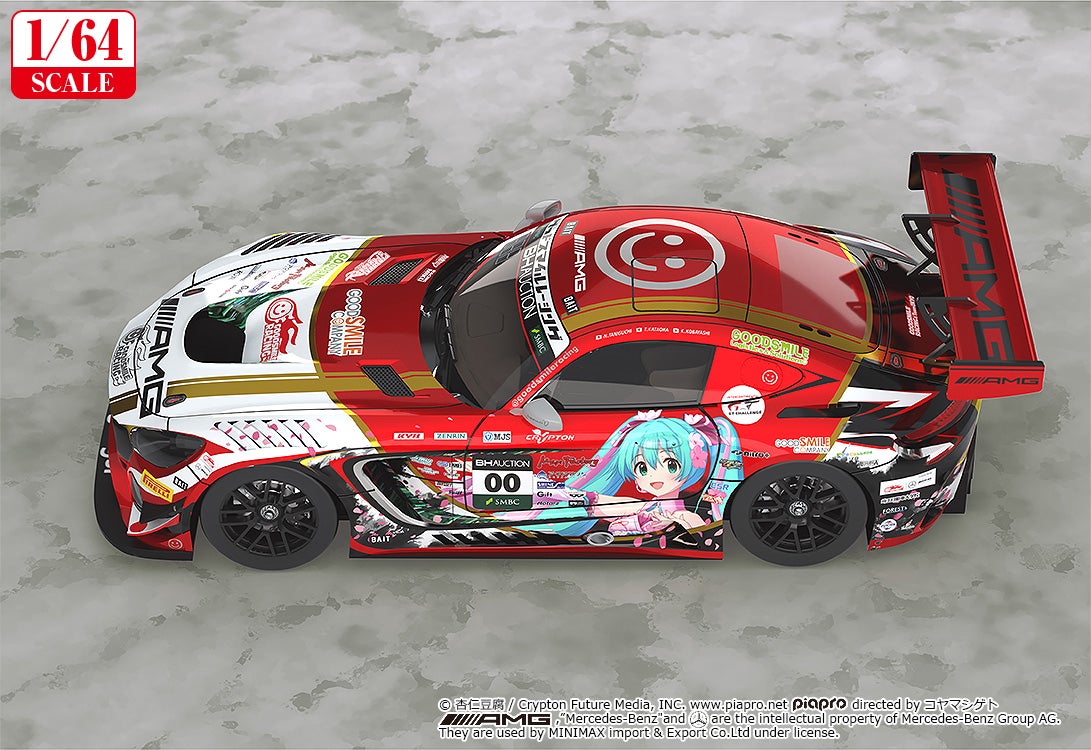 SPECIAL ORDER GOODSMILE RACING - Hatsune Miku GT Project - Mercedes-AMG Team GOOD SMILE 2019 SUZUKA 10 HOURS Ver. 1/64 [JP]