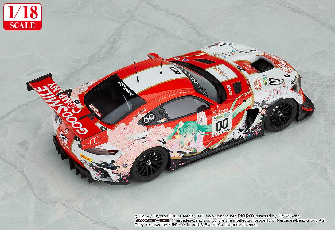 SPECIAL ORDER GOODSMILE RACING - Hatsune Miku GT Project - Good Smile Hatsune Miku: AMG 2017 SPA24H ver. 1/18 [August 2027] [JP]
