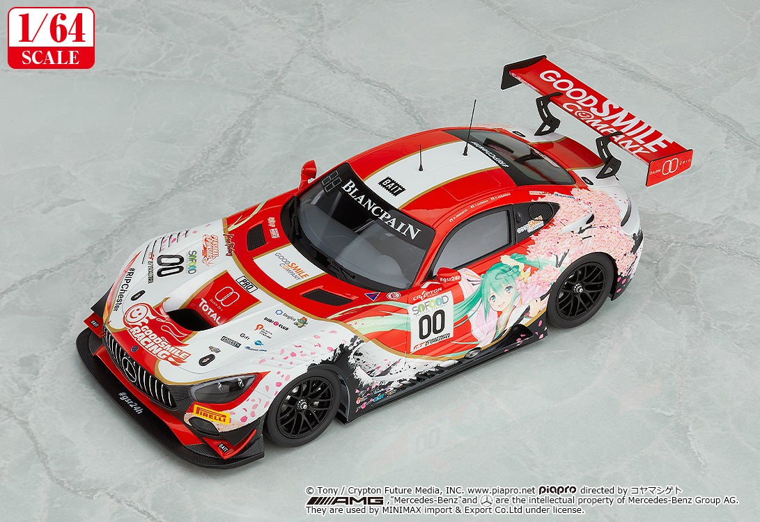 SPECIAL ORDER GOODSMILE RACING - Hatsune Miku GT Project - Good Smile Hatsune Miku AMG 2017 SPA24H Ver. 1/64 [JP]