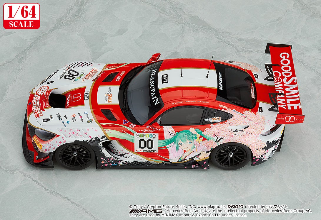 SPECIAL ORDER GOODSMILE RACING - Hatsune Miku GT Project - Good Smile Hatsune Miku AMG 2017 SPA24H Ver. 1/64 [JP]