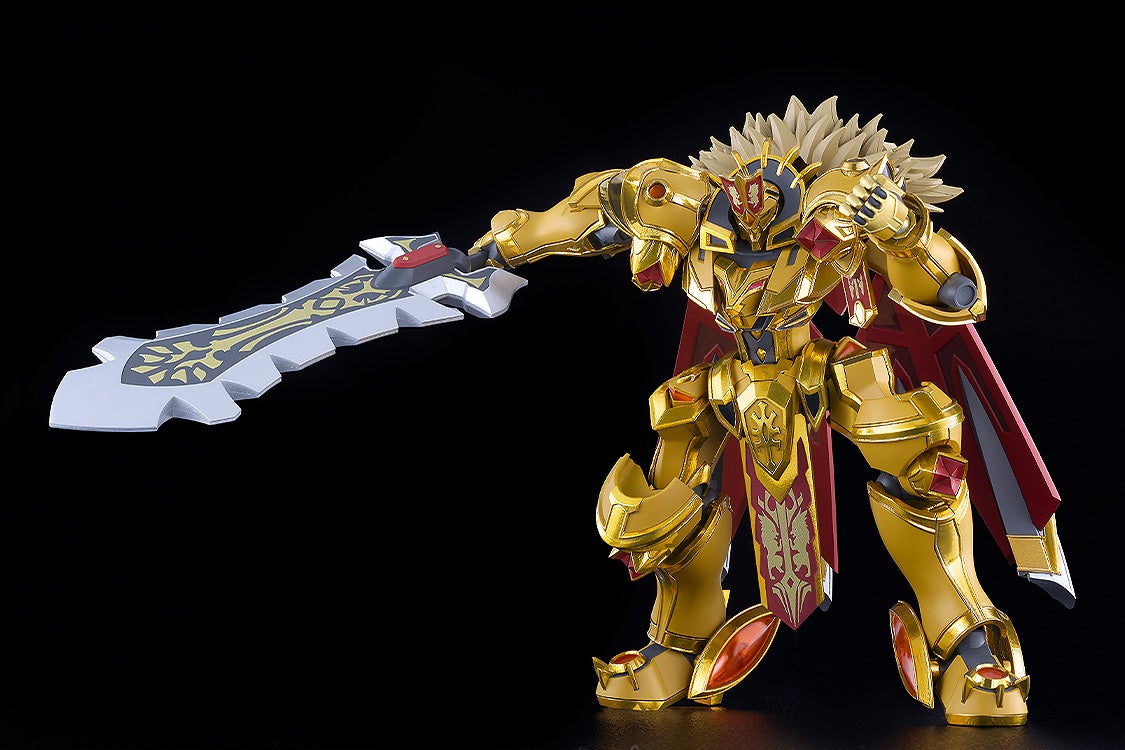 SPECIAL ORDER Good Smile Company - MODEROID - Knight's & Magic - Goldleo: ROYAL METALLIC Ver. [GSC EXCLUSIVE]