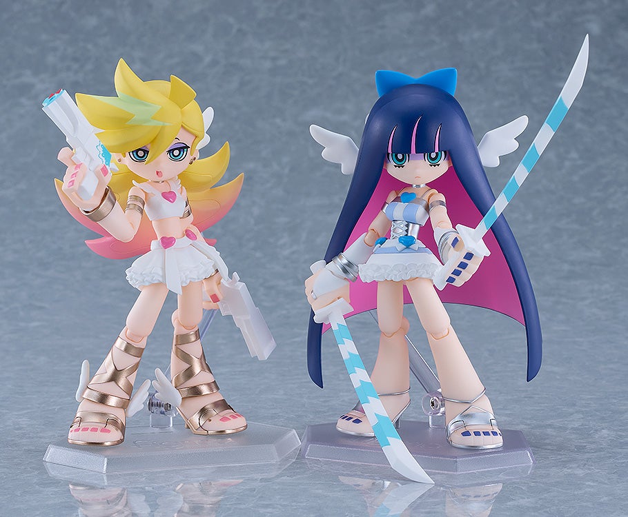 PRE-ORDER Good Smile Company - figma 706 707 - New PANTY & STOCKING with GARTERBELT - Panty & Stocking: Angel Ver. Set