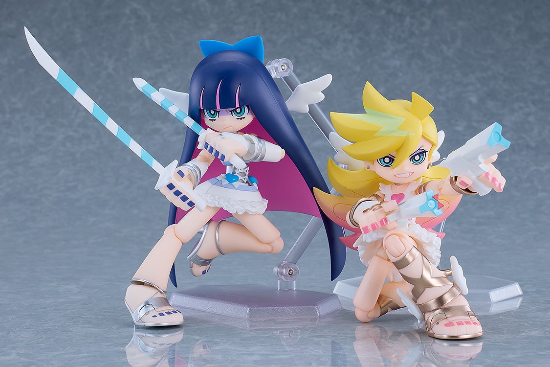 PRE-ORDER Good Smile Company - figma 706 707 - New PANTY & STOCKING with GARTERBELT - Panty & Stocking: Angel Ver. Set