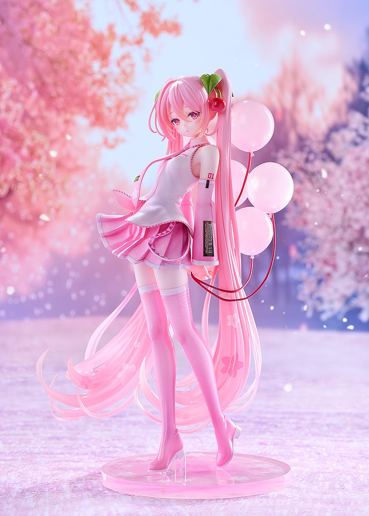 SPECIAL ORDER Good Smile Company - G.S. Collection - Character Vocal Series 01: Hatsune Miku - Sakura Miku: GSC Illustration Contest Ver. 1/7 [JP]