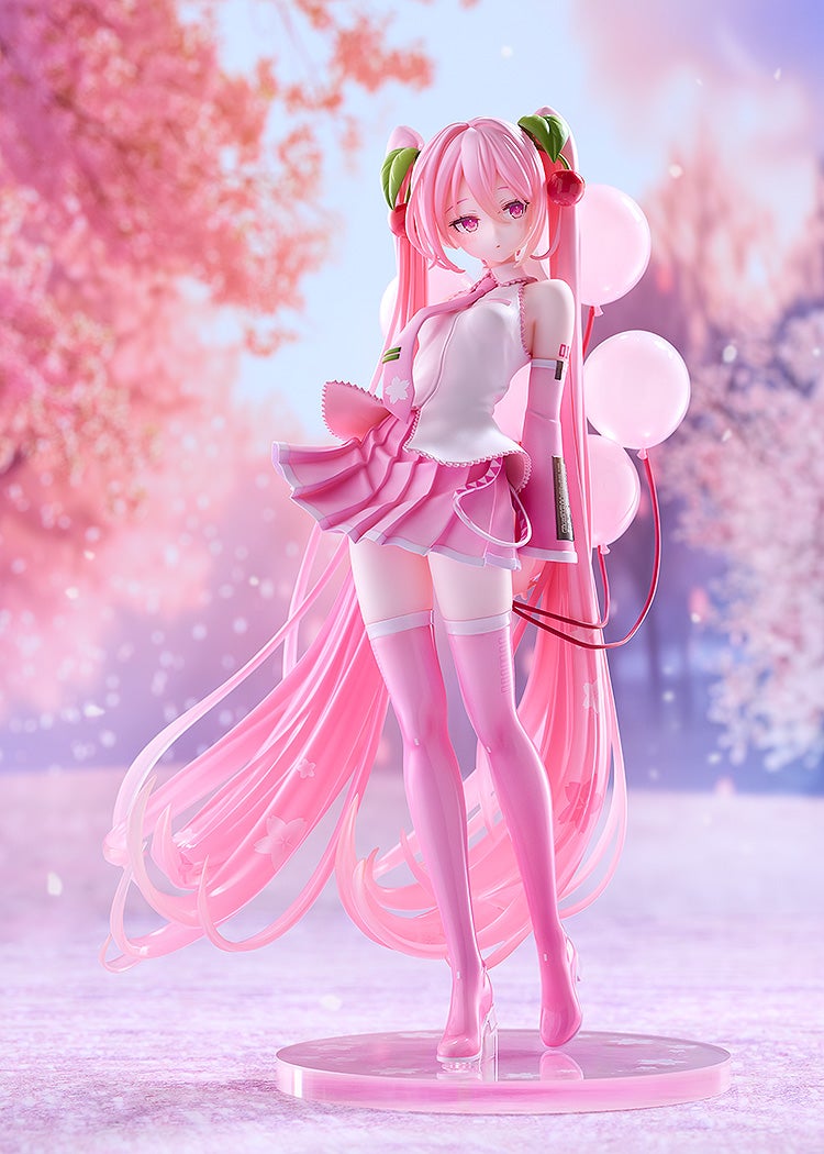 SPECIAL ORDER Good Smile Company - G.S. Collection - Character Vocal Series 01: Hatsune Miku - Sakura Miku: GSC Illustration Contest Ver. 1/7 [JP]