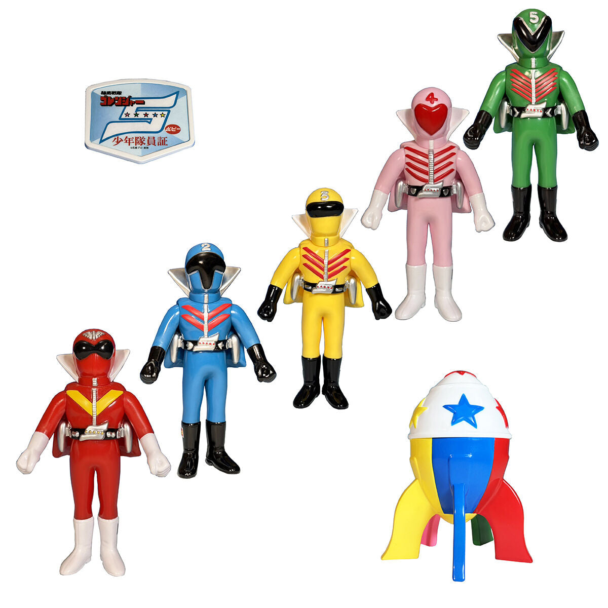 SPECIAL ORDER PLEX - Vinyl Archives Project Popy Reproduction Edition Seizoroi - Himitsu Sentai Goranger Hurricane Set [JP]