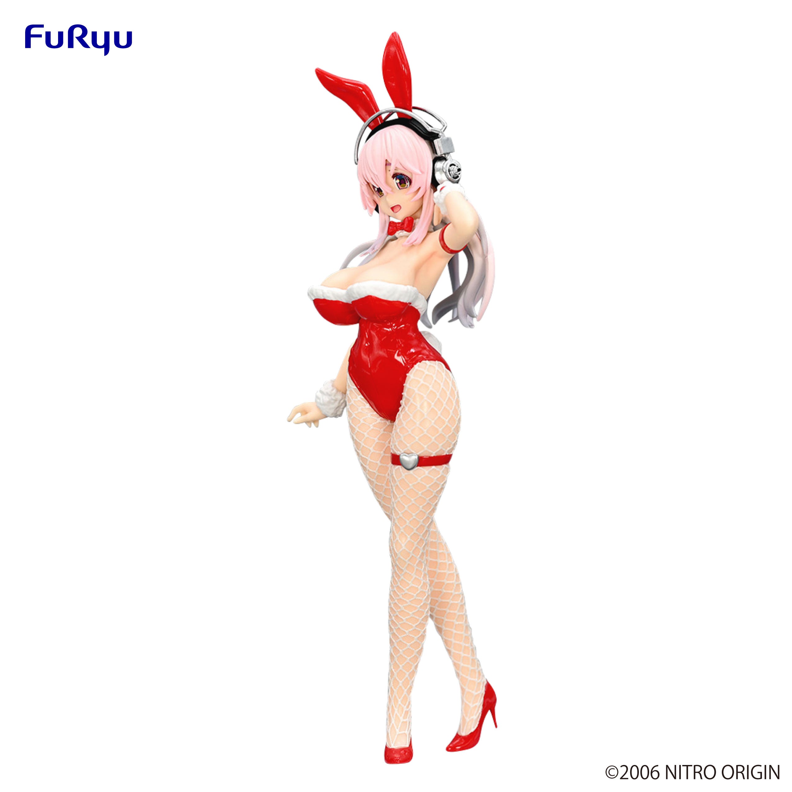 PRE-ORDER FuRyu - SUPER SONICO BiCute Bunnies Figure - Sonico: Red Color Ver.