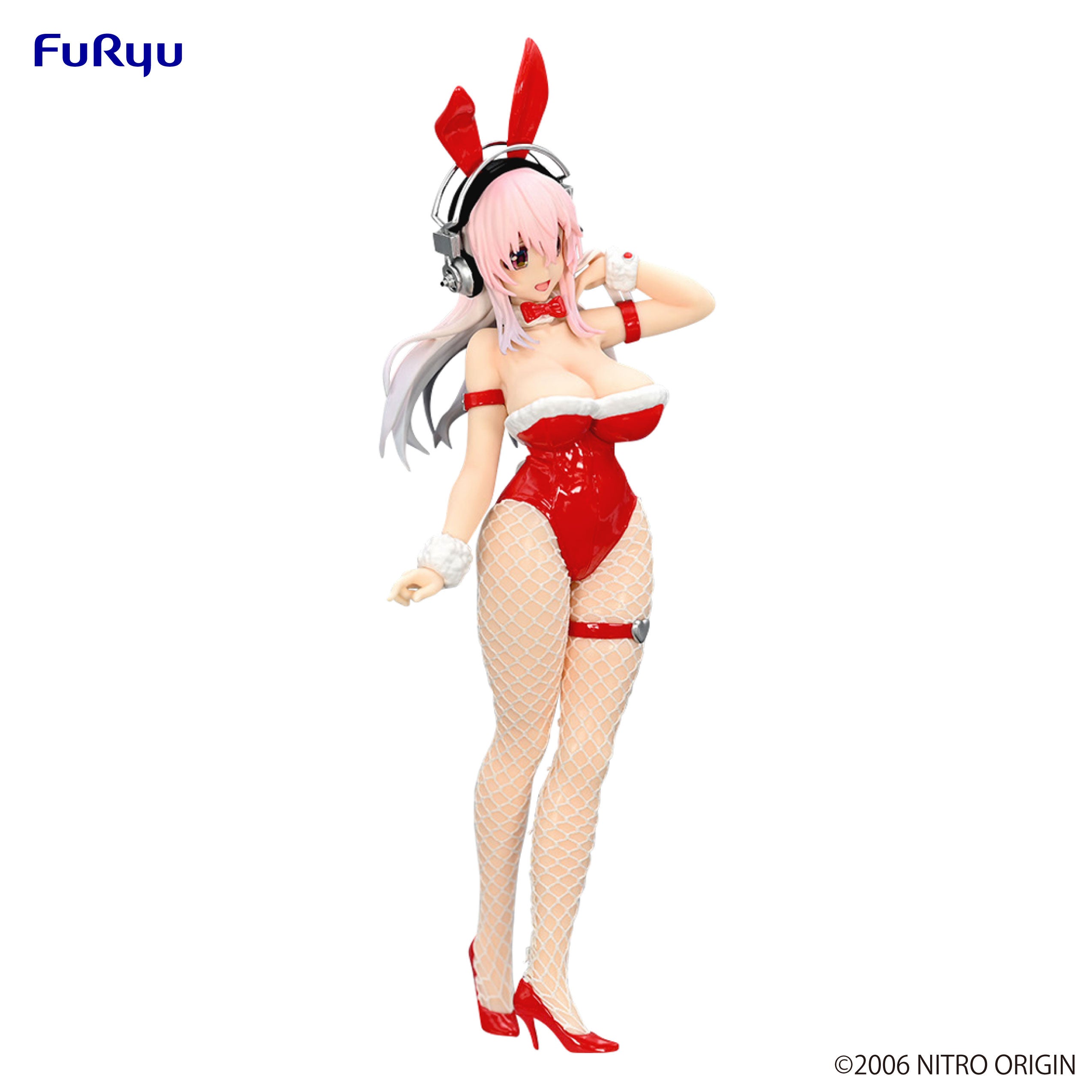 PRE-ORDER FuRyu - SUPER SONICO BiCute Bunnies Figure - Sonico: Red Color Ver.