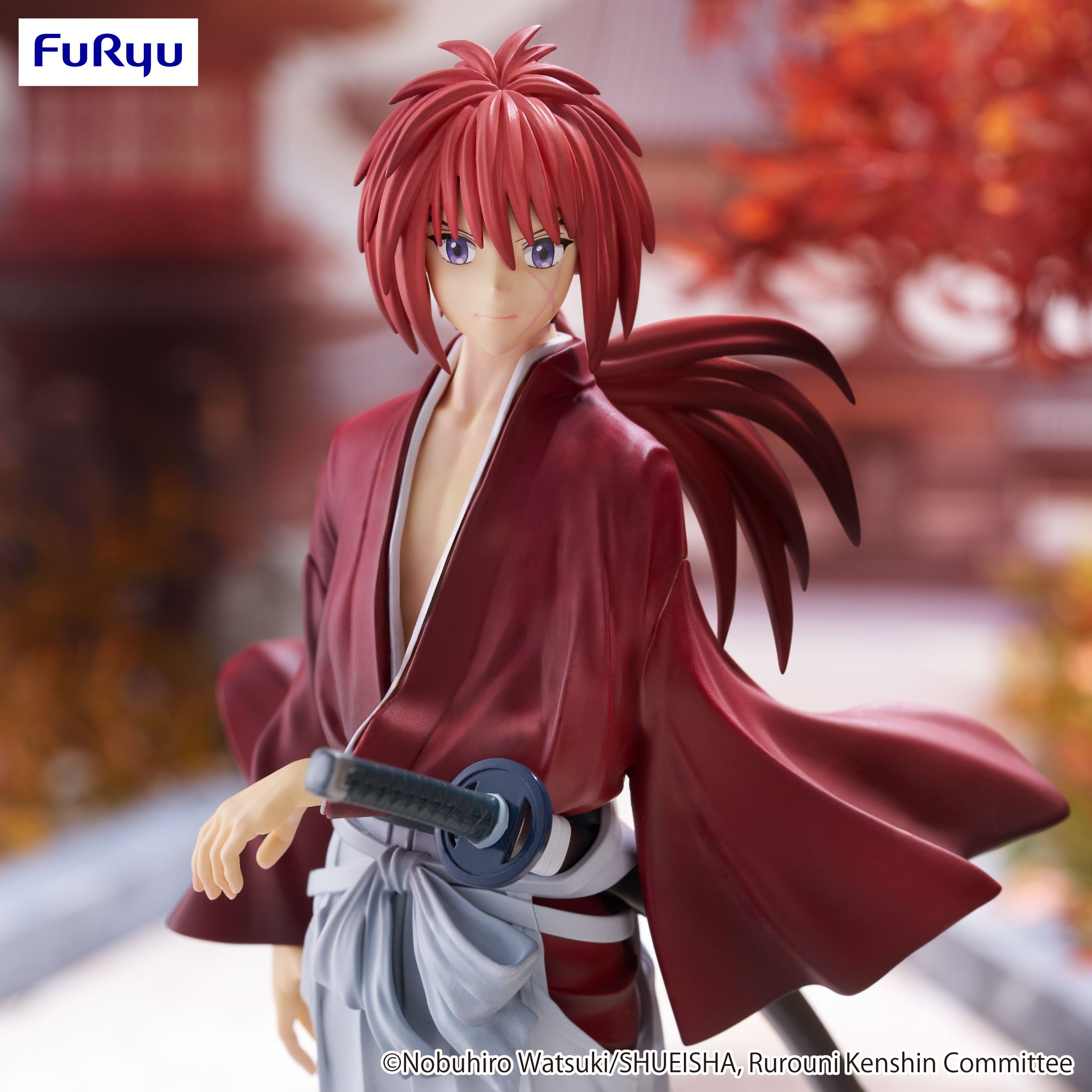 IN-STOCK FuRyu - Rurouni Kenshin: Meiji Kenkaku Romantan Trio-Try-iT Figure - Kenshin Himura