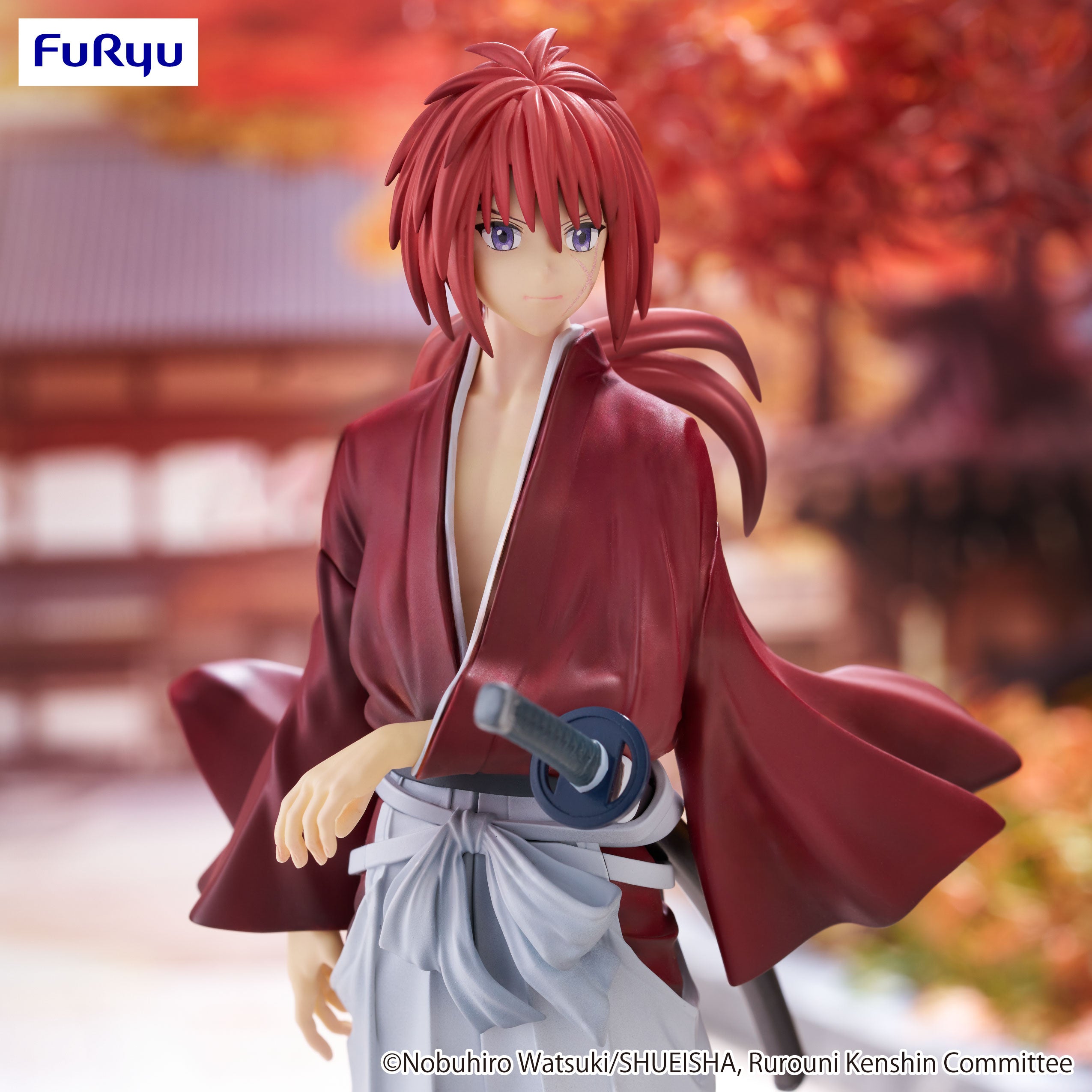 IN-STOCK FuRyu - Rurouni Kenshin: Meiji Kenkaku Romantan Trio-Try-iT Figure - Kenshin Himura
