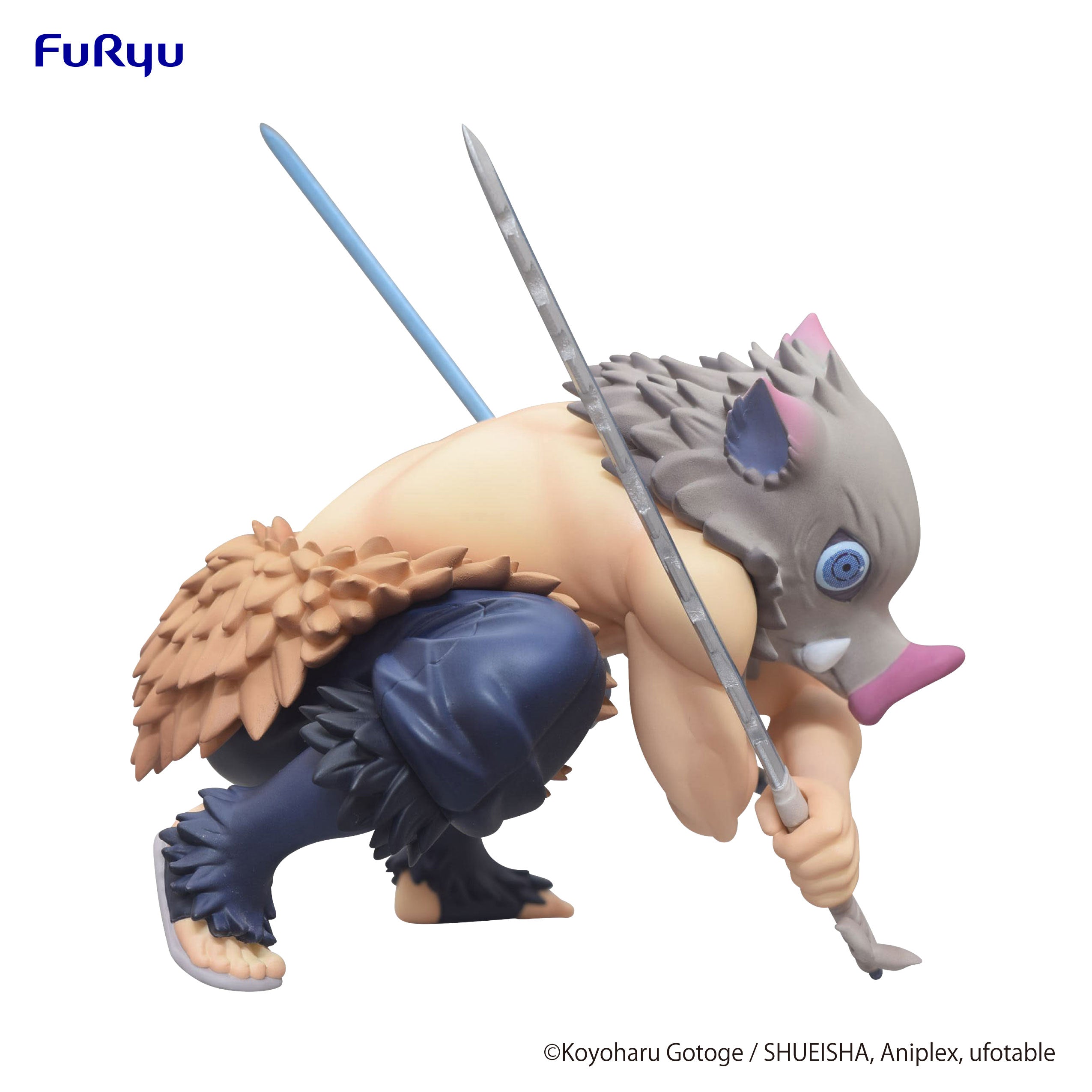 PRE-ORDER FuRyu - Demon Slayer: Kimetsu no Yaiba Noodle Stopper Figure - Inosuke Hashibara [July 2025 Release]