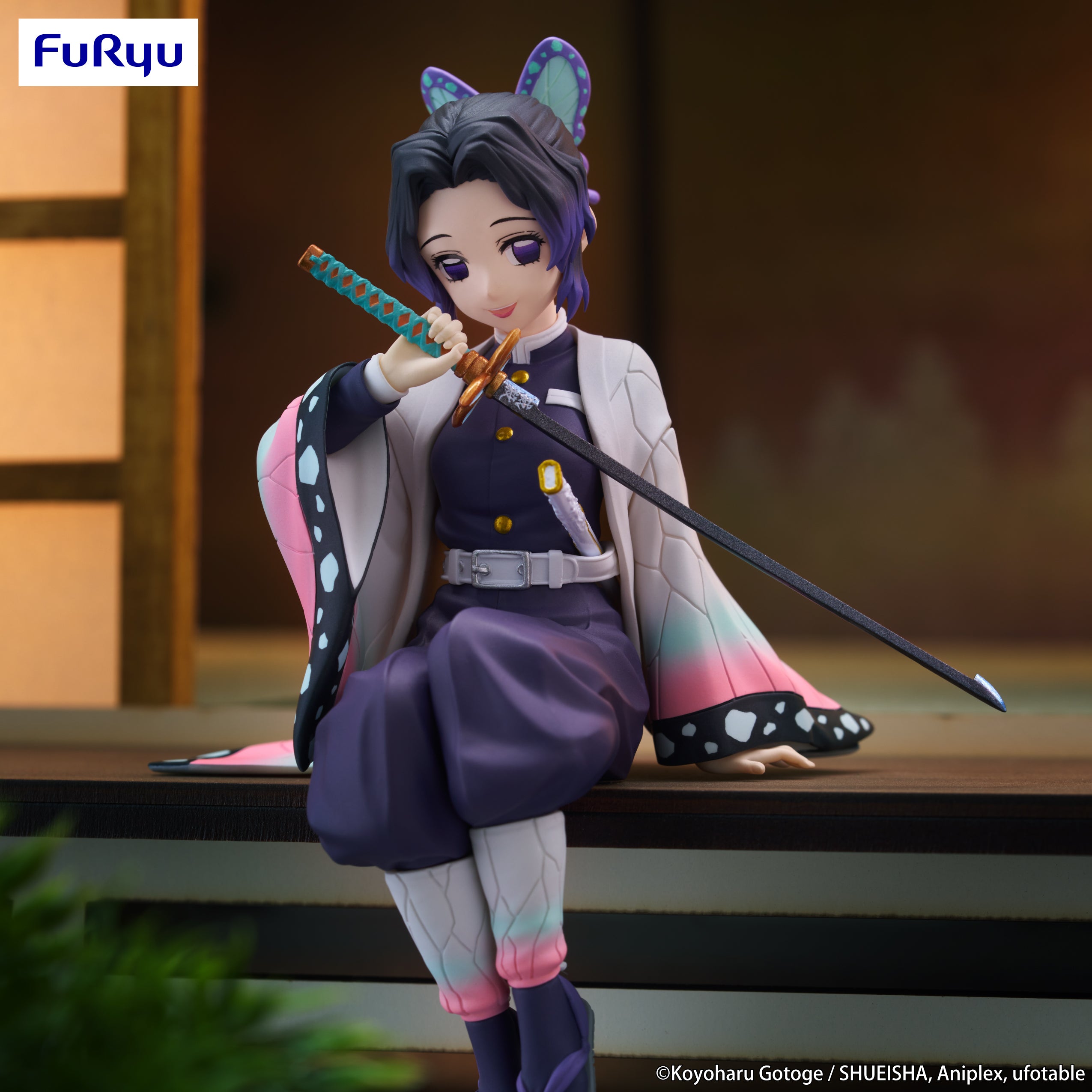PRE-ORDER FuRyu - Demon Slayer: Kimetsu no Yaiba Noodle Stopper Figure - Shinobu Kocho [July 2025 Release]