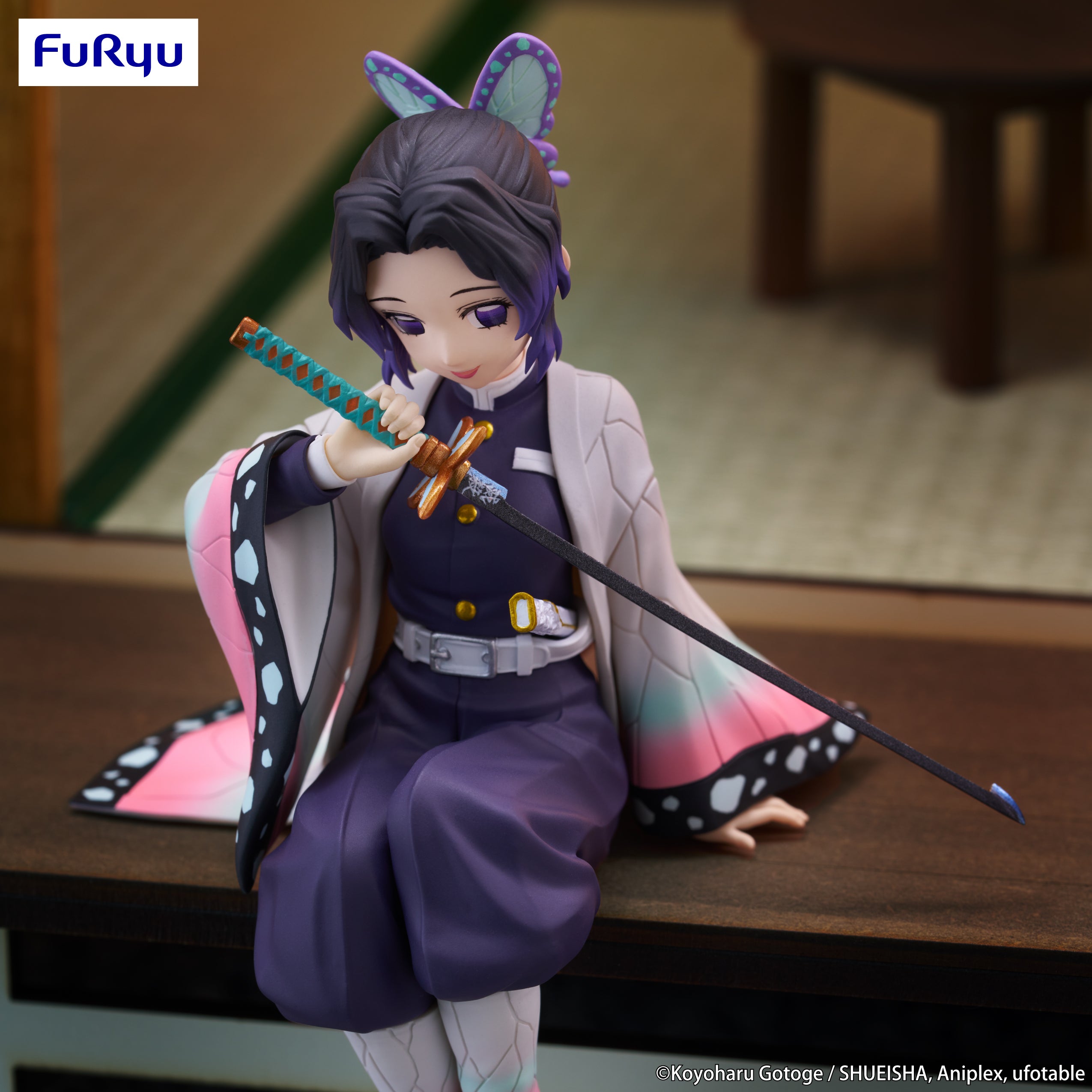 PRE-ORDER FuRyu - Demon Slayer: Kimetsu no Yaiba Noodle Stopper Figure - Shinobu Kocho [July 2025 Release]