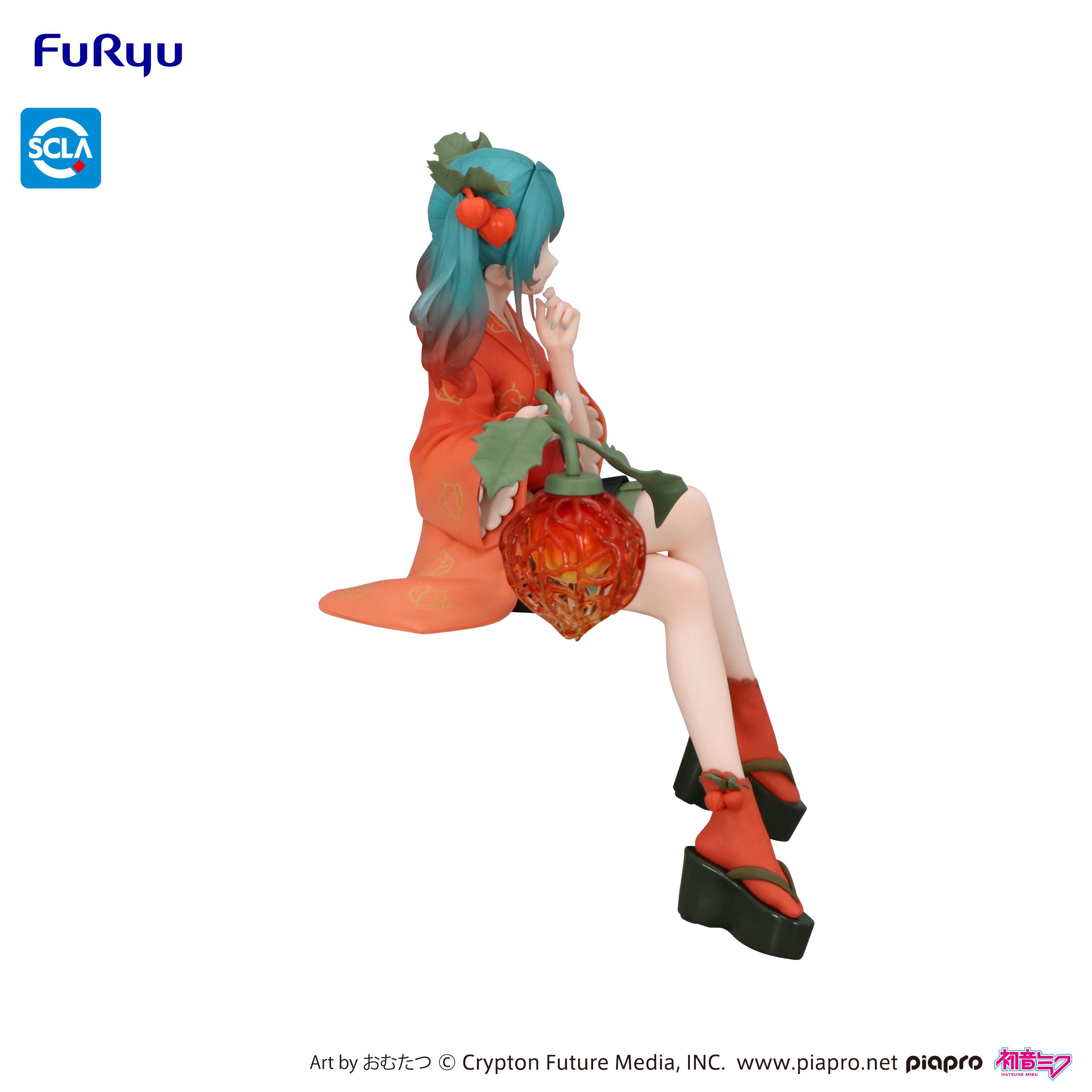 IN-STOCK FuRyu - Vocaloid Noodle Stopper Figure - Hatsune Miku: Flower Fairy Winter Cherry