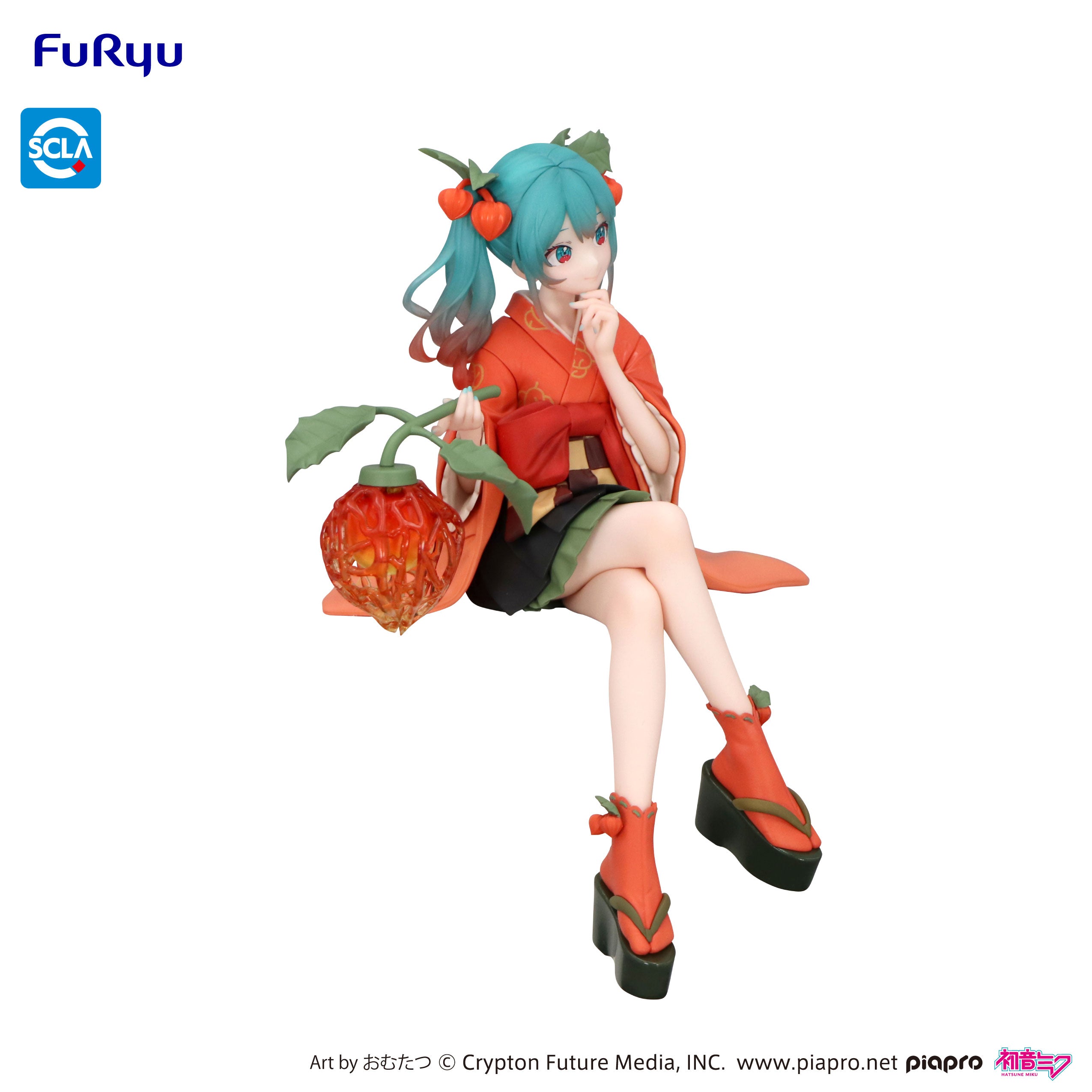 IN-STOCK FuRyu - Vocaloid Noodle Stopper Figure - Hatsune Miku: Flower Fairy Winter Cherry