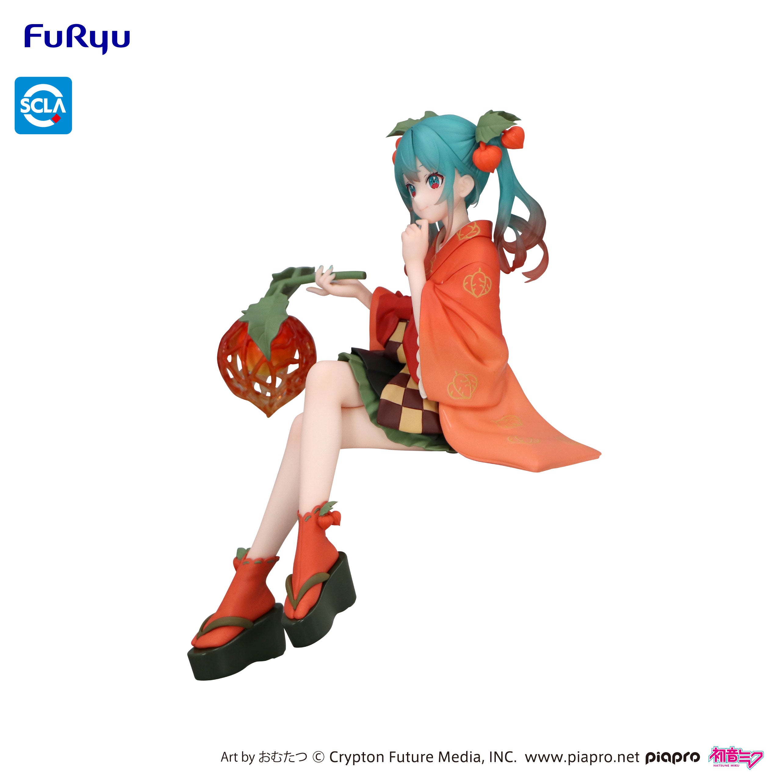 IN-STOCK FuRyu - Vocaloid Noodle Stopper Figure - Hatsune Miku: Flower Fairy Winter Cherry