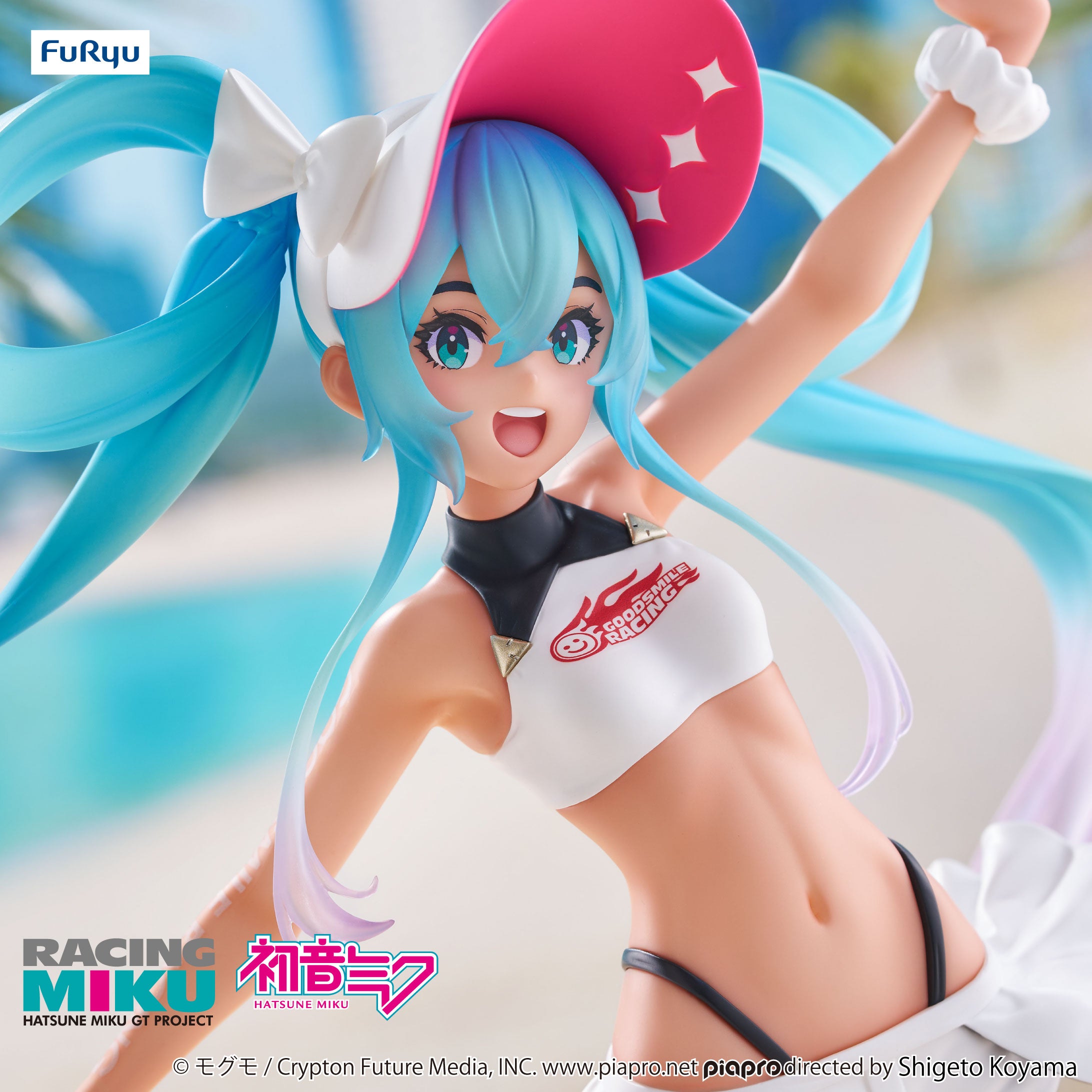 PRE-ORDER FuRyu - Hatsune Miku GT Project Trio-Try-iT Figure - Racing Miku 2024: Summer Holiday Ver.