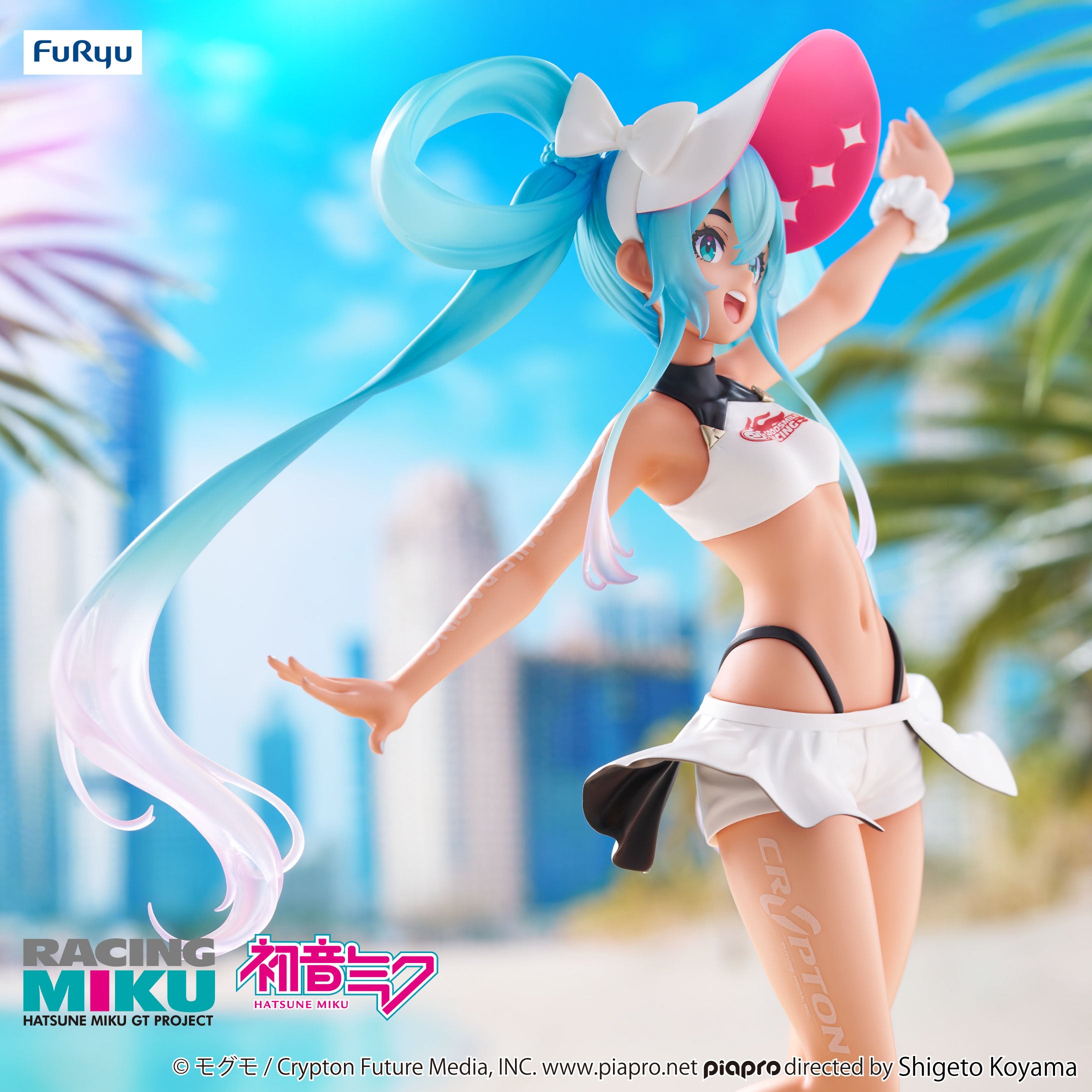 PRE-ORDER FuRyu - Hatsune Miku GT Project Trio-Try-iT Figure - Racing Miku 2024: Summer Holiday Ver.