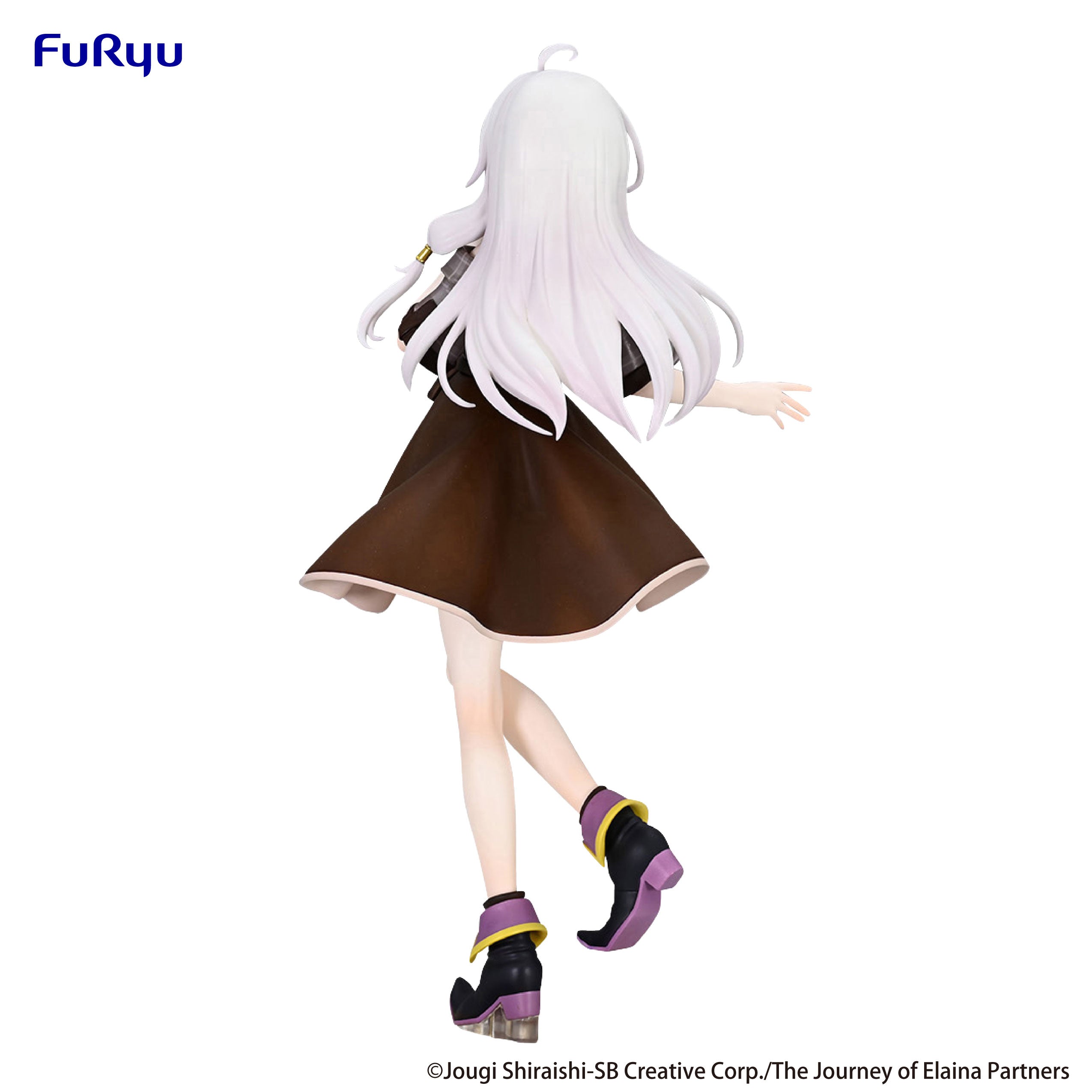 IN-STOCK FuRyu - Wandering Witch: The Journey of Elaina Trio-Try-iT Figure - Elaina: Brown Outfit Ver.