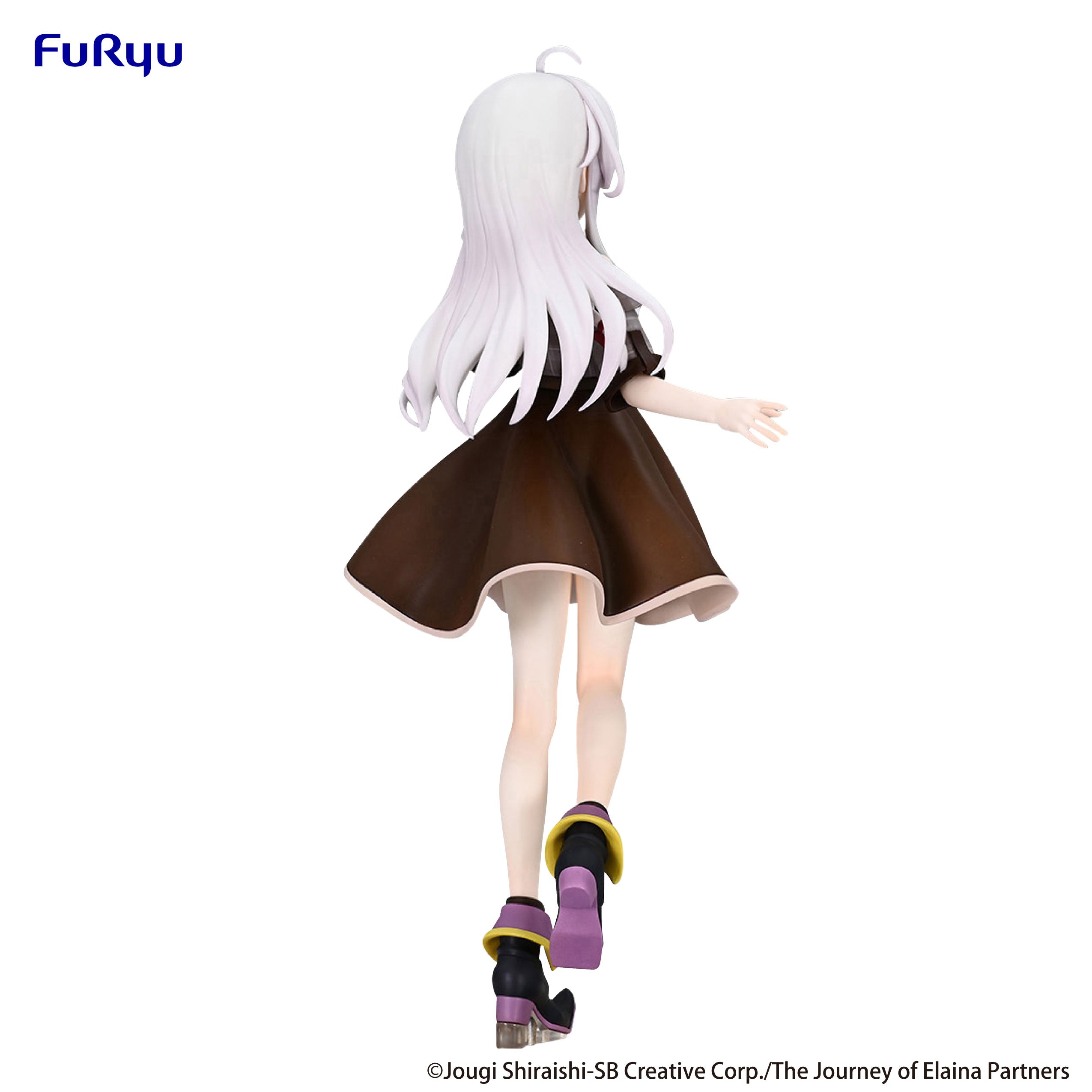 IN-STOCK FuRyu - Wandering Witch: The Journey of Elaina Trio-Try-iT Figure - Elaina: Brown Outfit Ver.