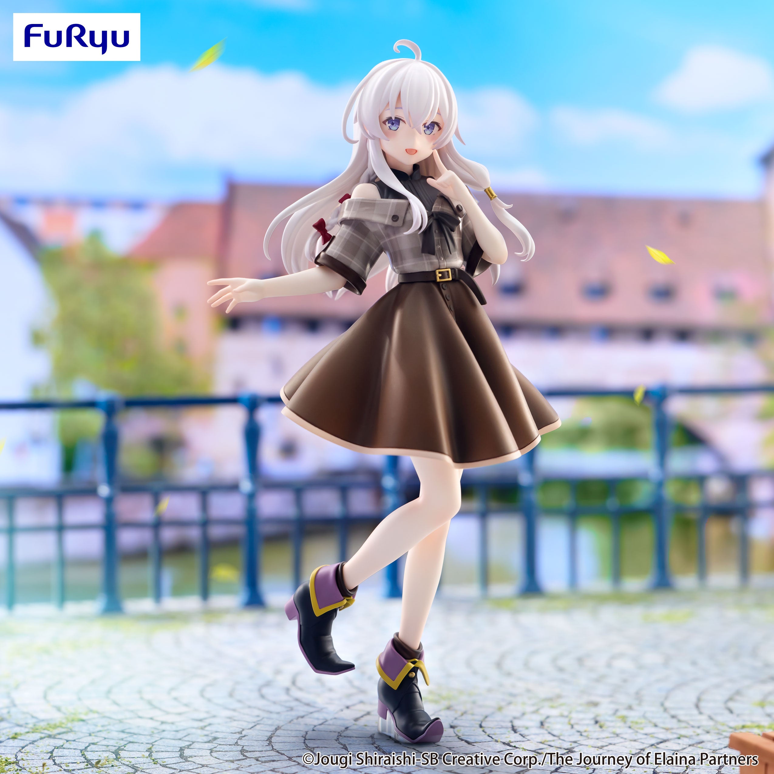 IN-STOCK FuRyu - Wandering Witch: The Journey of Elaina Trio-Try-iT Figure - Elaina: Brown Outfit Ver.