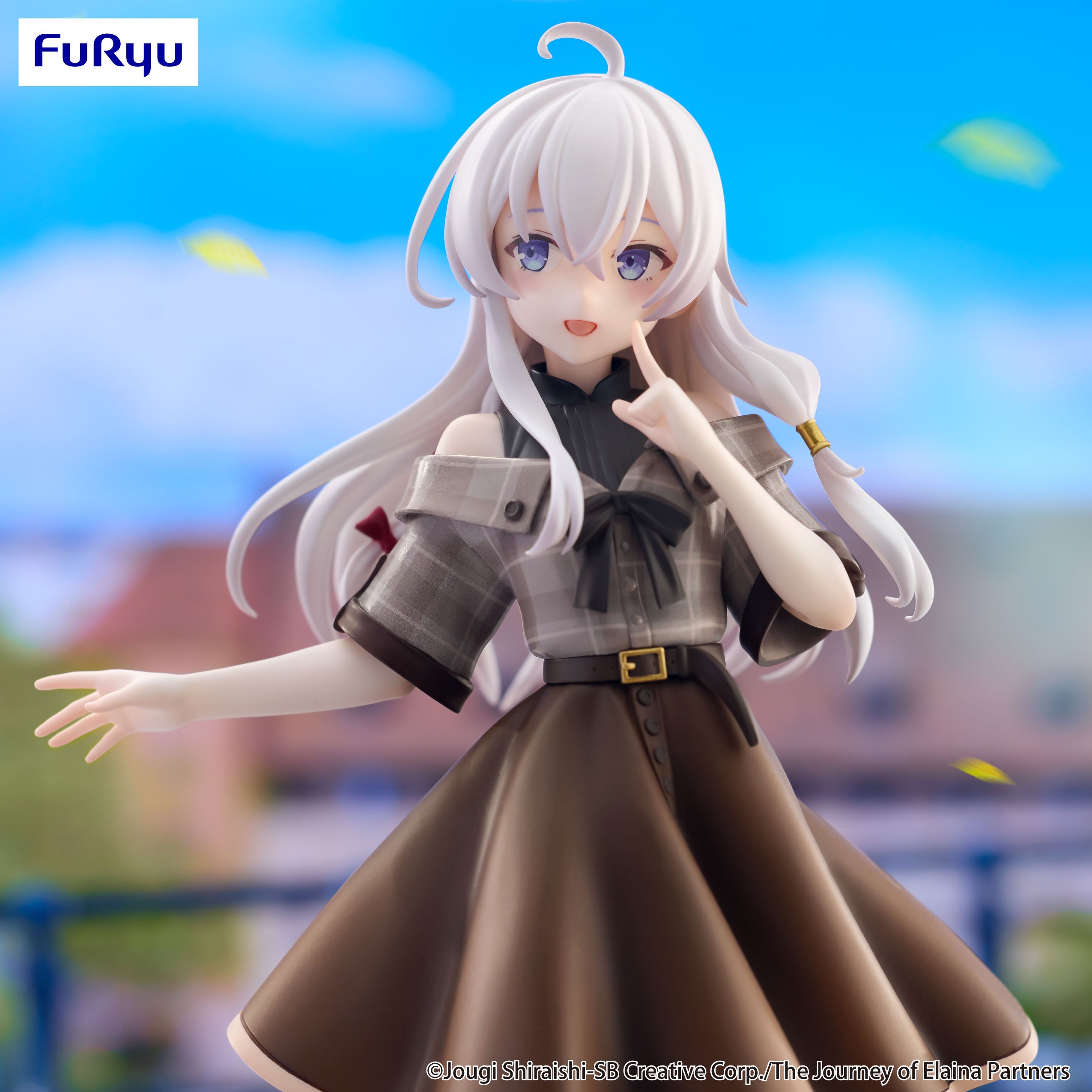 IN-STOCK FuRyu - Wandering Witch: The Journey of Elaina Trio-Try-iT Figure - Elaina: Brown Outfit Ver.