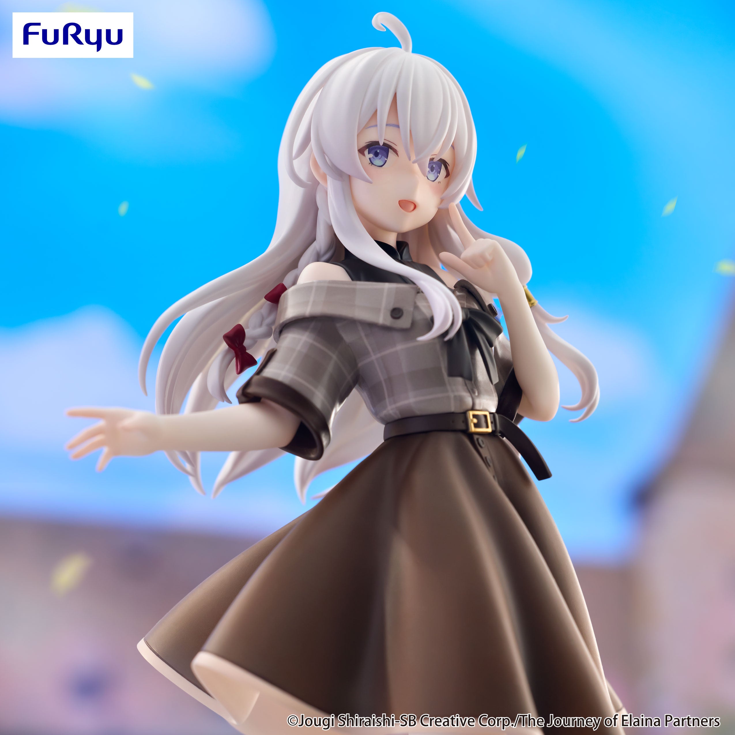 IN-STOCK FuRyu - Wandering Witch: The Journey of Elaina Trio-Try-iT Figure - Elaina: Brown Outfit Ver.