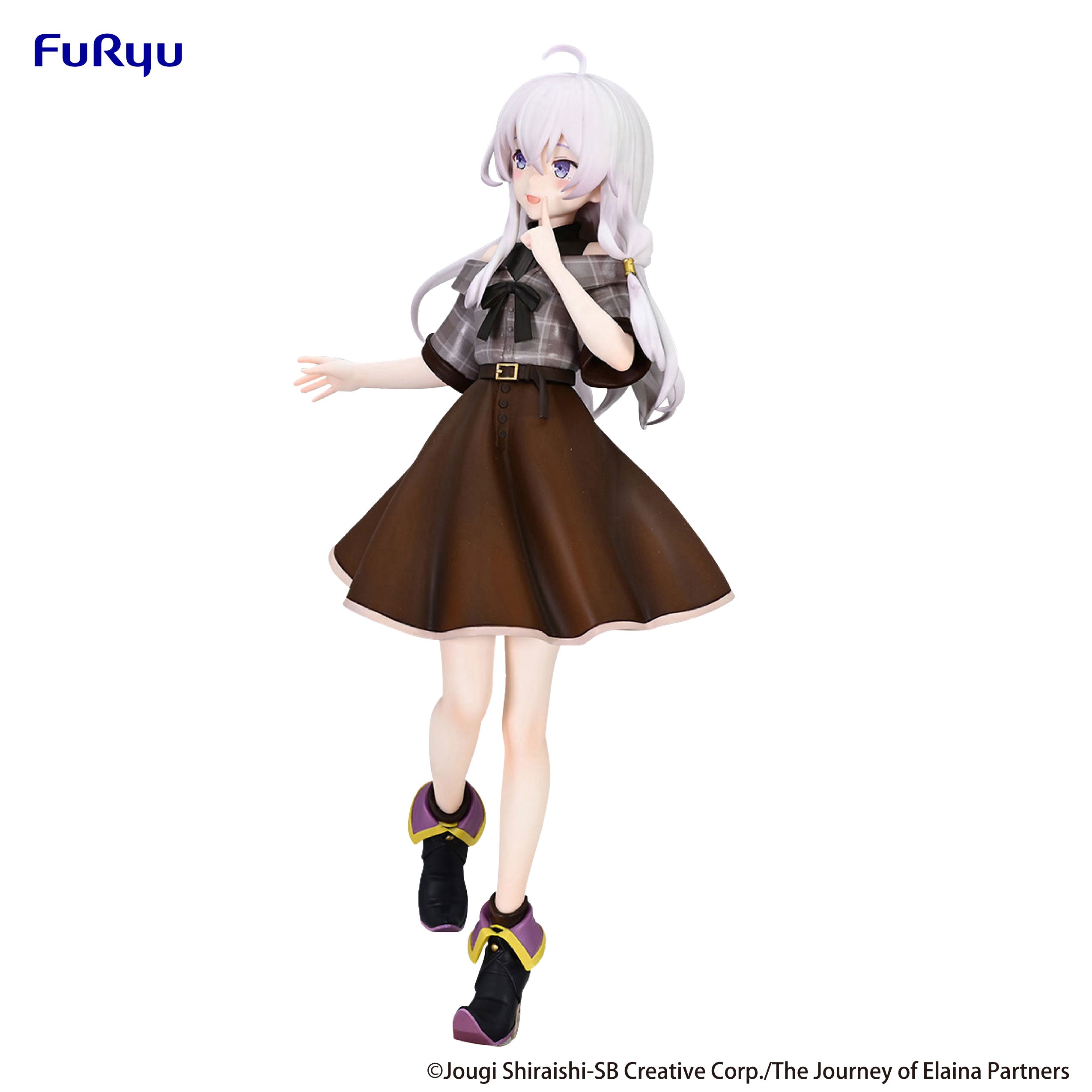 IN-STOCK FuRyu - Wandering Witch: The Journey of Elaina Trio-Try-iT Figure - Elaina: Brown Outfit Ver.