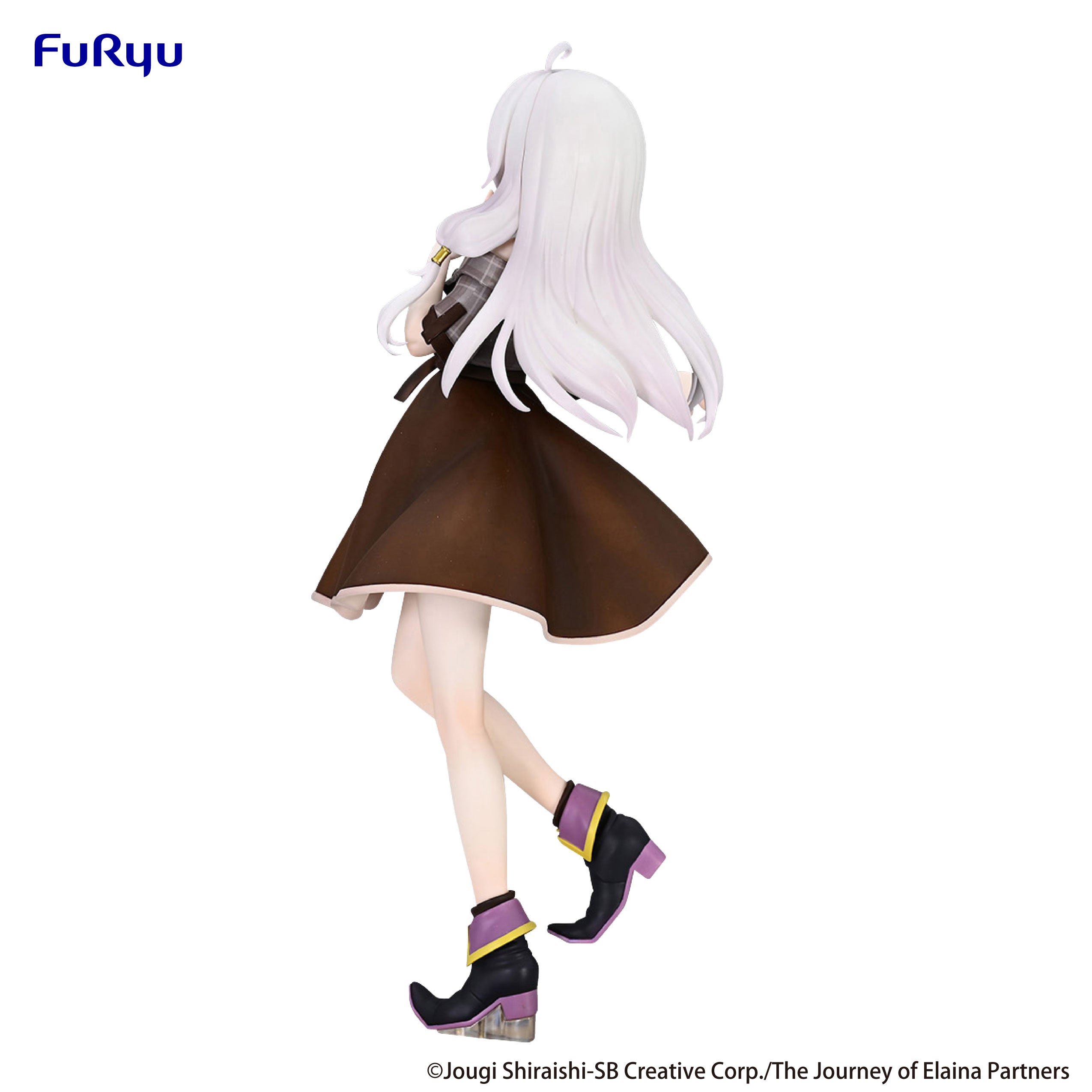 IN-STOCK FuRyu - Wandering Witch: The Journey of Elaina Trio-Try-iT Figure - Elaina: Brown Outfit Ver.
