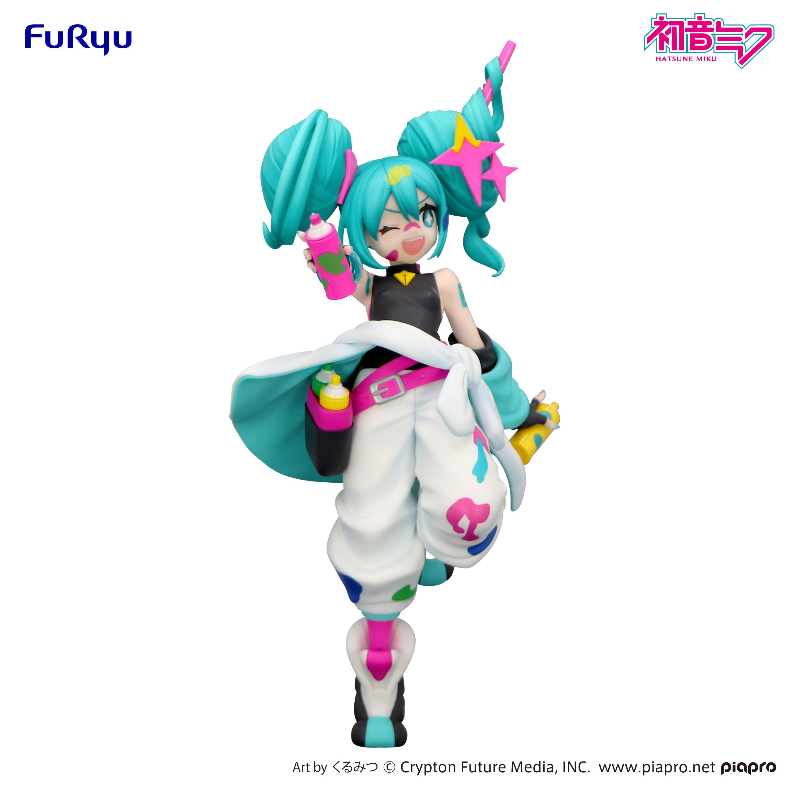 IN-STOCK FuRyu - Piapro Characters Trio-Try-iT Figure  - Hatsune Miku: Paint Girl