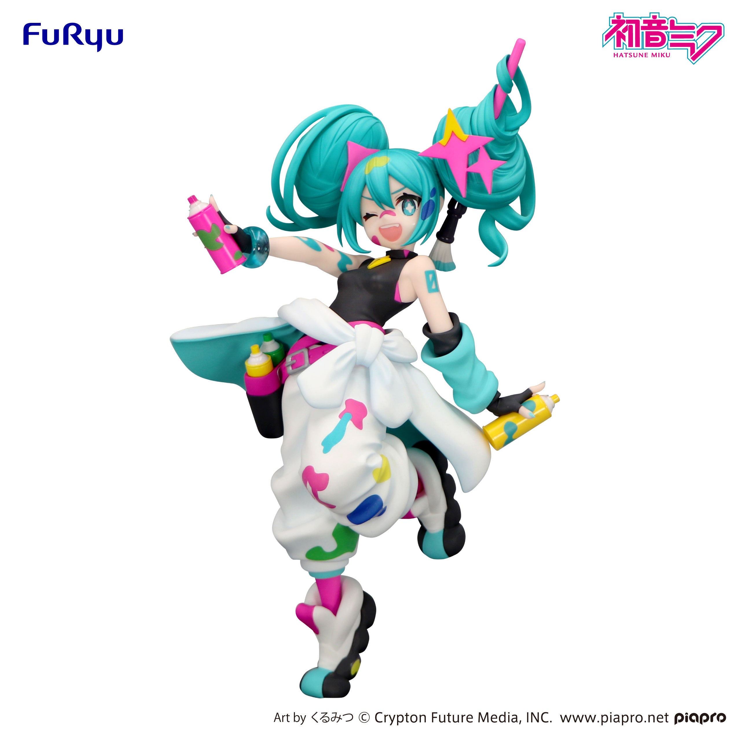 IN-STOCK FuRyu - Piapro Characters Trio-Try-iT Figure  - Hatsune Miku: Paint Girl