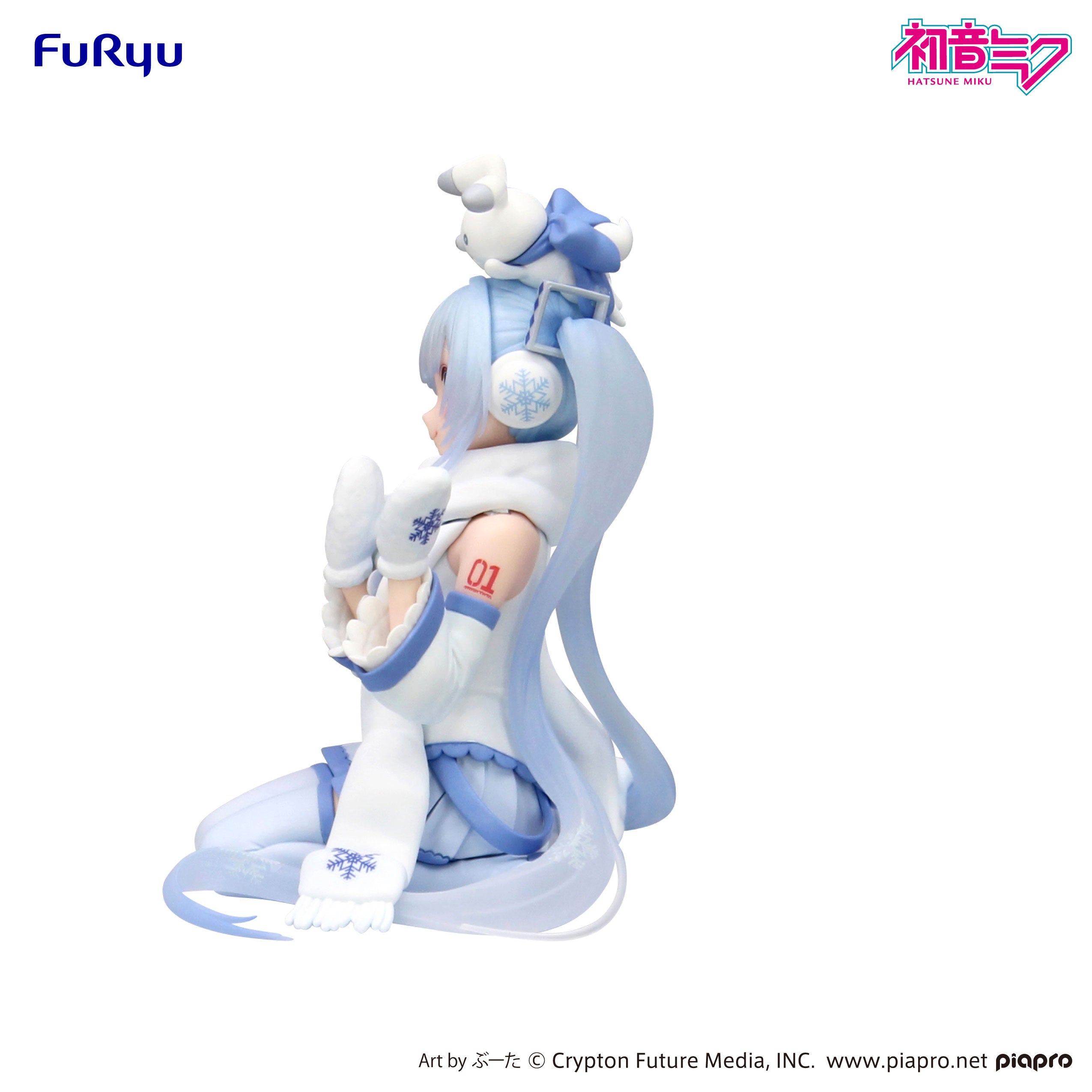 PRE-ORDER FuRyu - Hatsune Miku Noodle Stopper Figure -SNOW MIKU Sky Town 10th ver.-