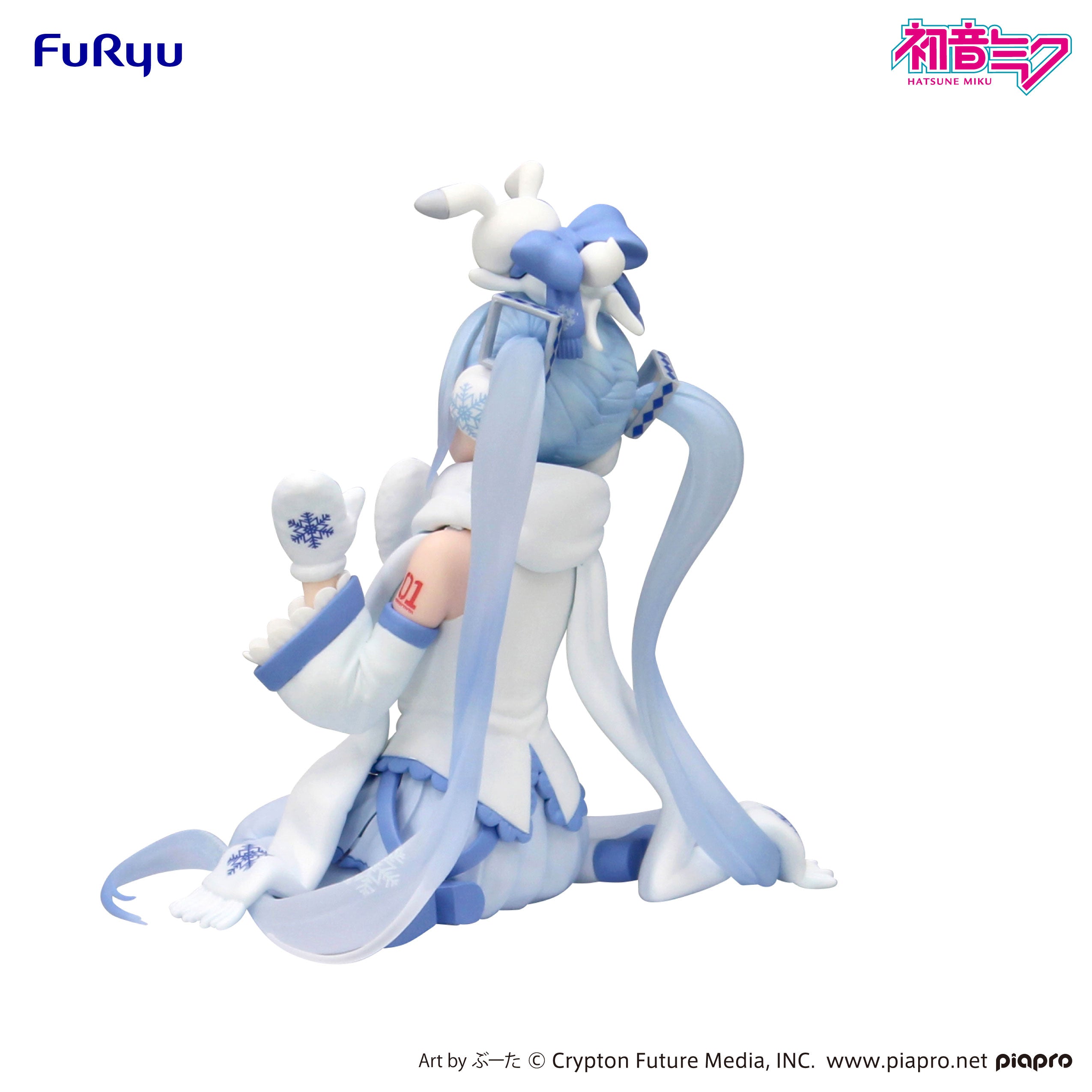 PRE-ORDER FuRyu - Hatsune Miku Noodle Stopper Figure -SNOW MIKU Sky Town 10th ver.-