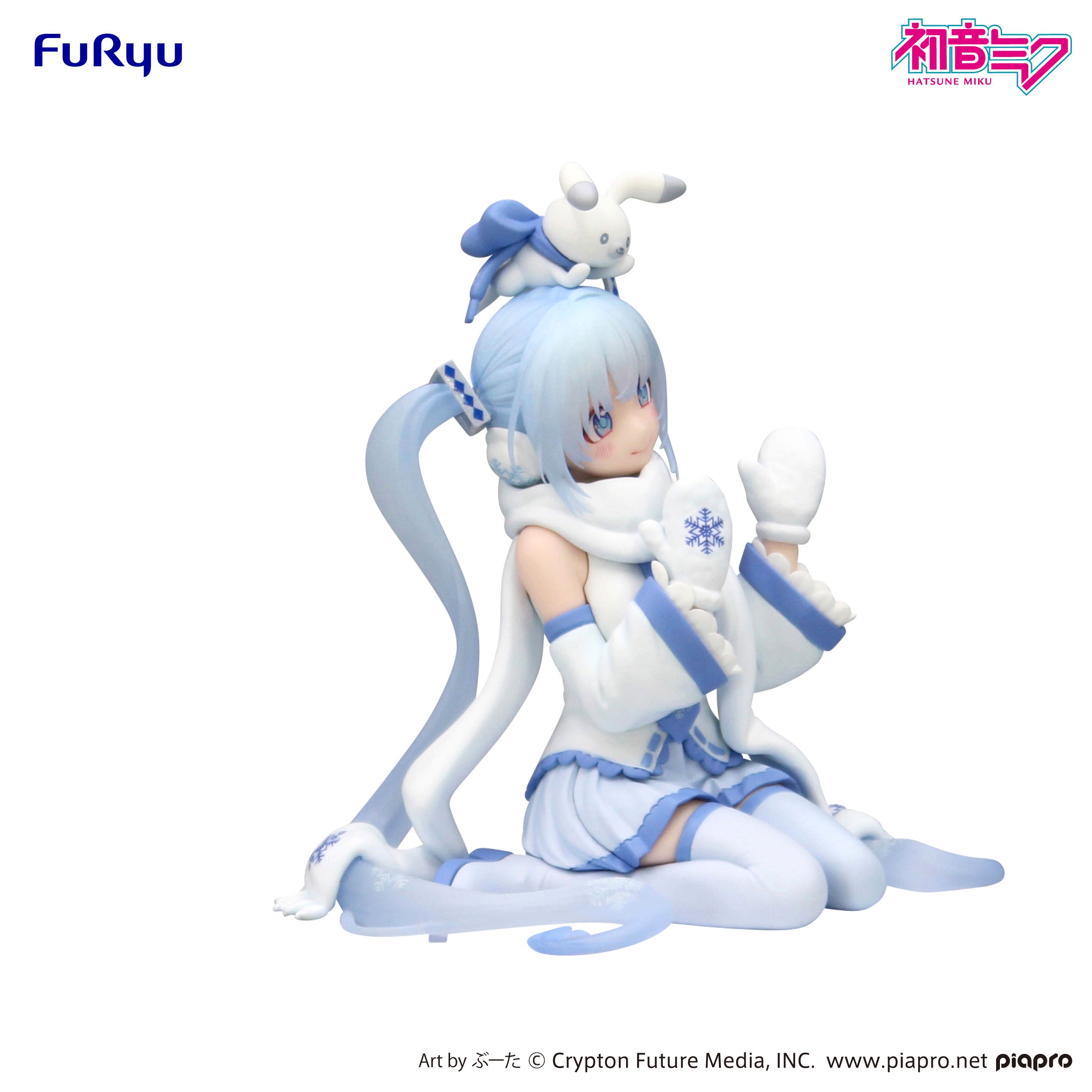PRE-ORDER FuRyu - Hatsune Miku Noodle Stopper Figure -SNOW MIKU Sky Town 10th ver.-
