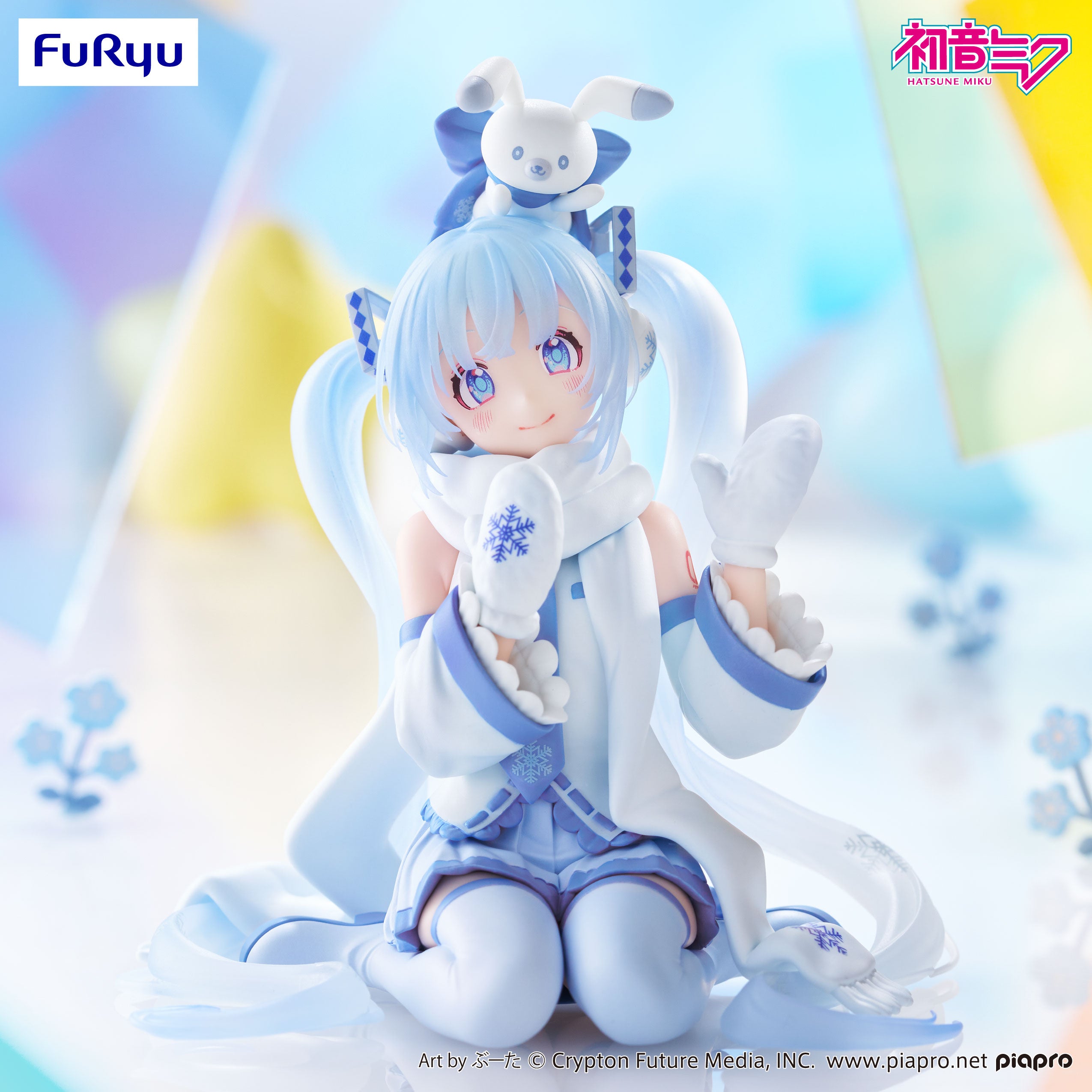 PRE-ORDER FuRyu - Hatsune Miku Noodle Stopper Figure -SNOW MIKU Sky Town 10th ver.-