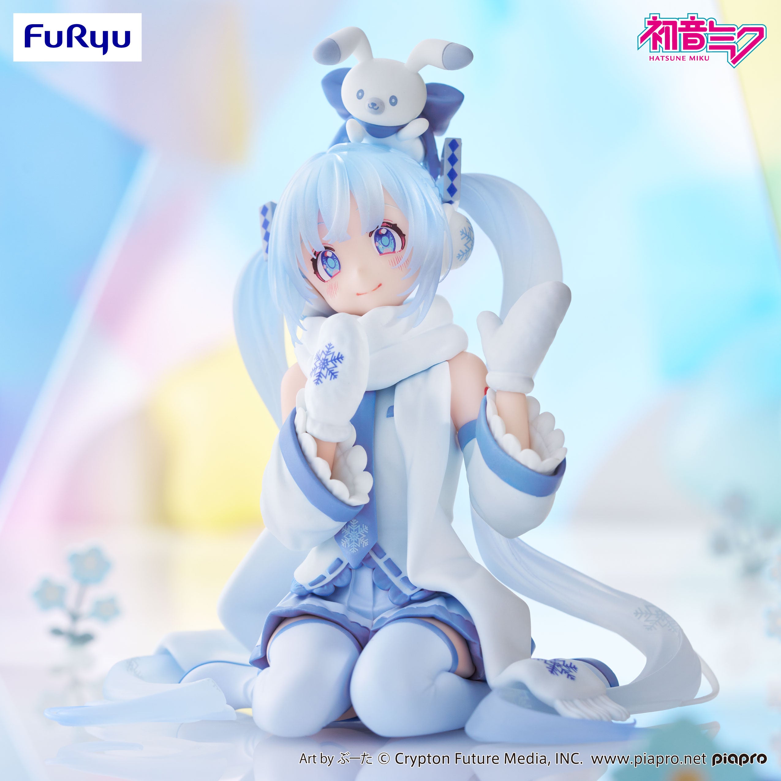 PRE-ORDER FuRyu - Hatsune Miku Noodle Stopper Figure -SNOW MIKU Sky Town 10th ver.-