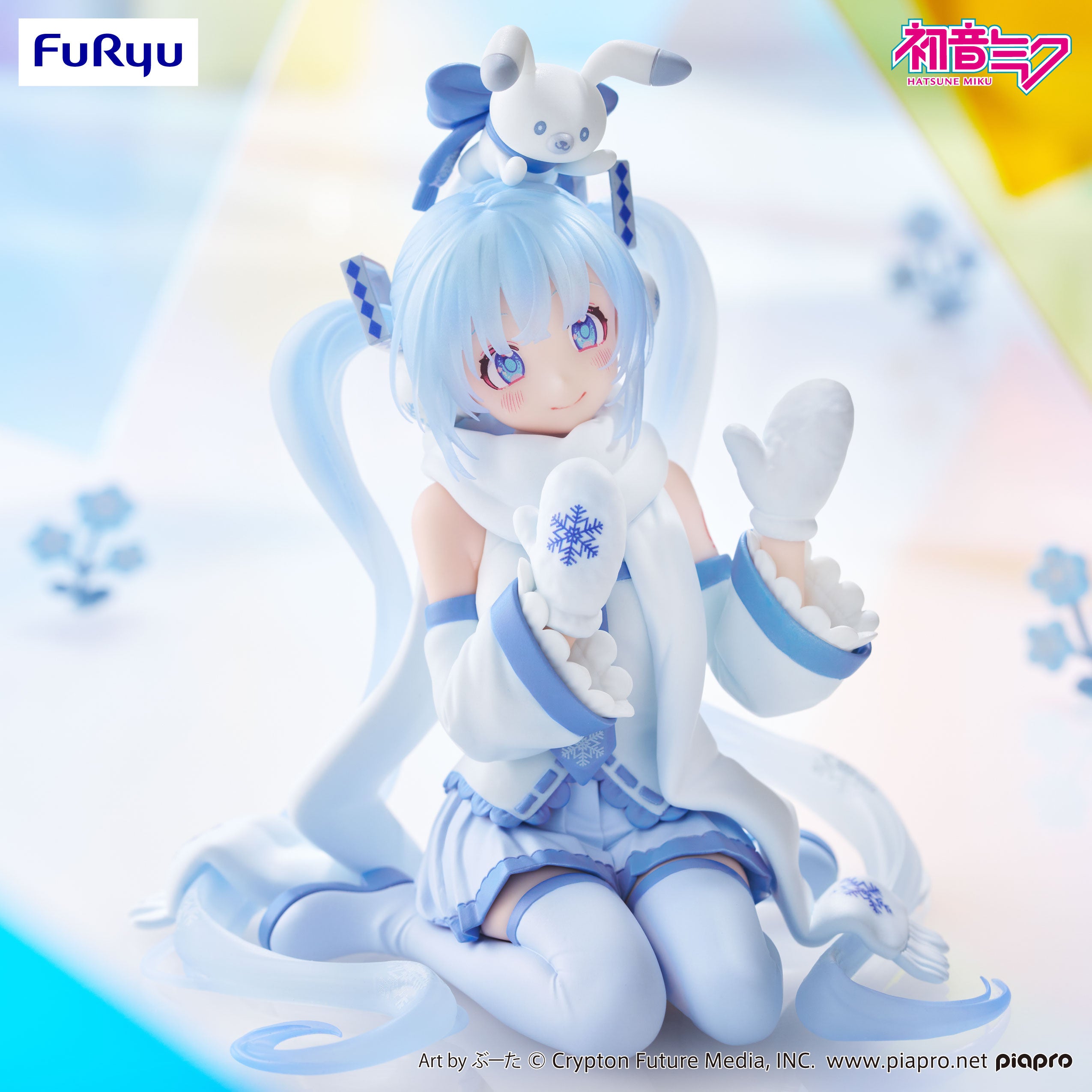 PRE-ORDER FuRyu - Hatsune Miku Noodle Stopper Figure -SNOW MIKU Sky Town 10th ver.-