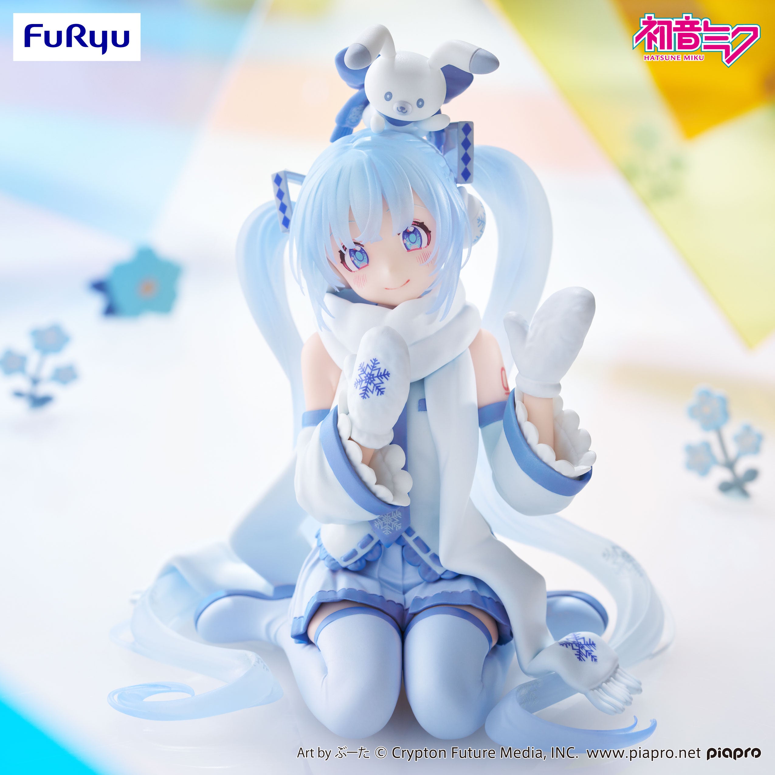 PRE-ORDER FuRyu - Hatsune Miku Noodle Stopper Figure -SNOW MIKU Sky Town 10th ver.-