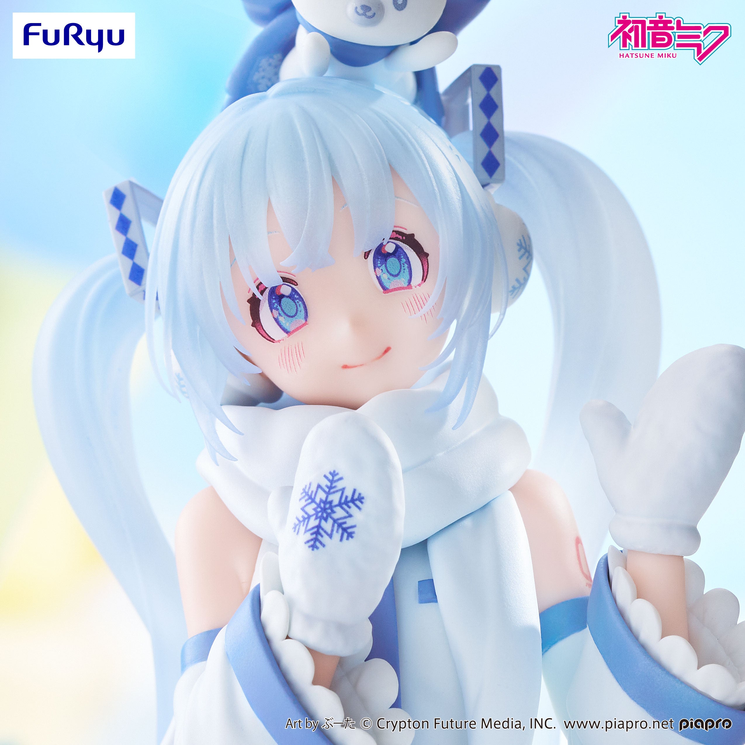 PRE-ORDER FuRyu - Hatsune Miku Noodle Stopper Figure -SNOW MIKU Sky Town 10th ver.-