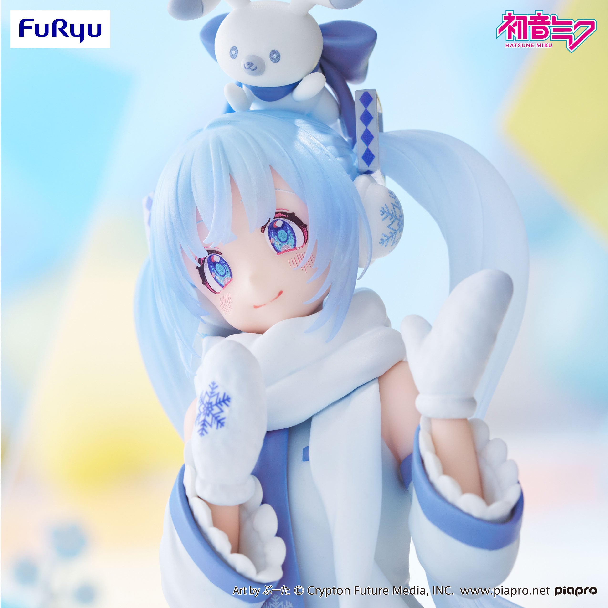 PRE-ORDER FuRyu - Hatsune Miku Noodle Stopper Figure -SNOW MIKU Sky Town 10th ver.-