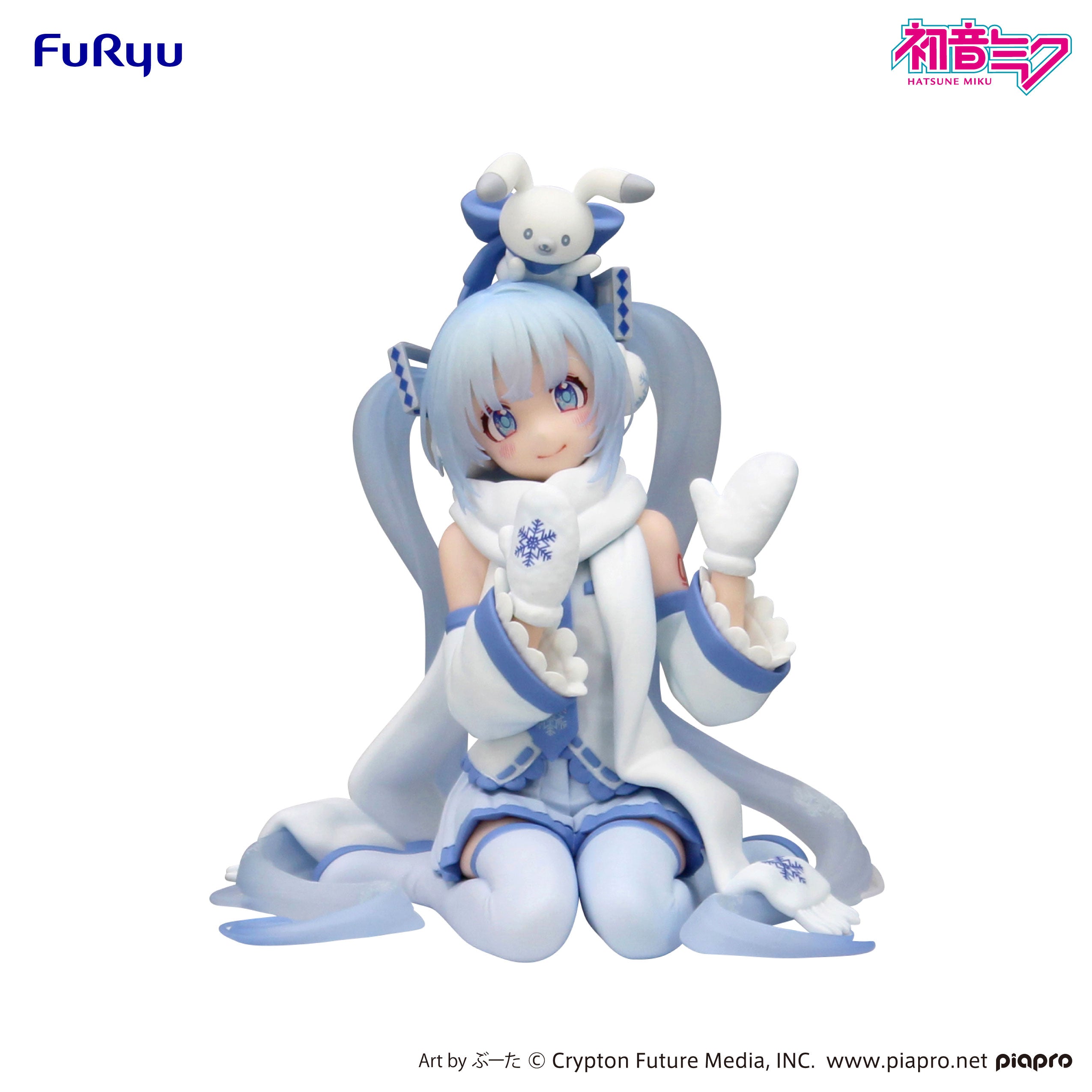 PRE-ORDER FuRyu - Hatsune Miku Noodle Stopper Figure -SNOW MIKU Sky Town 10th ver.-