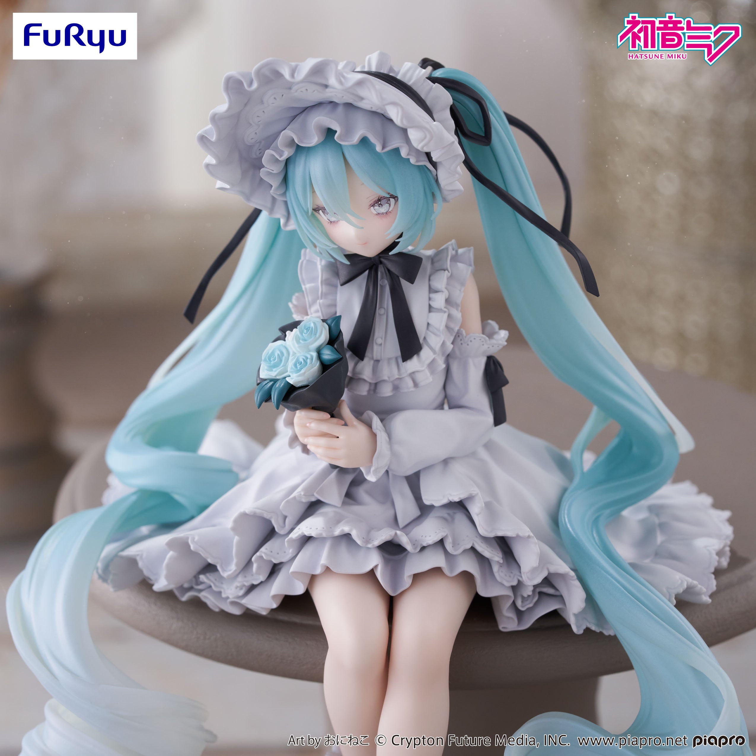 IN-STOCK FuRyu - Hatsune Miku Noodle Stopper Figure - Hatsune Miku: Vintage Doll Style