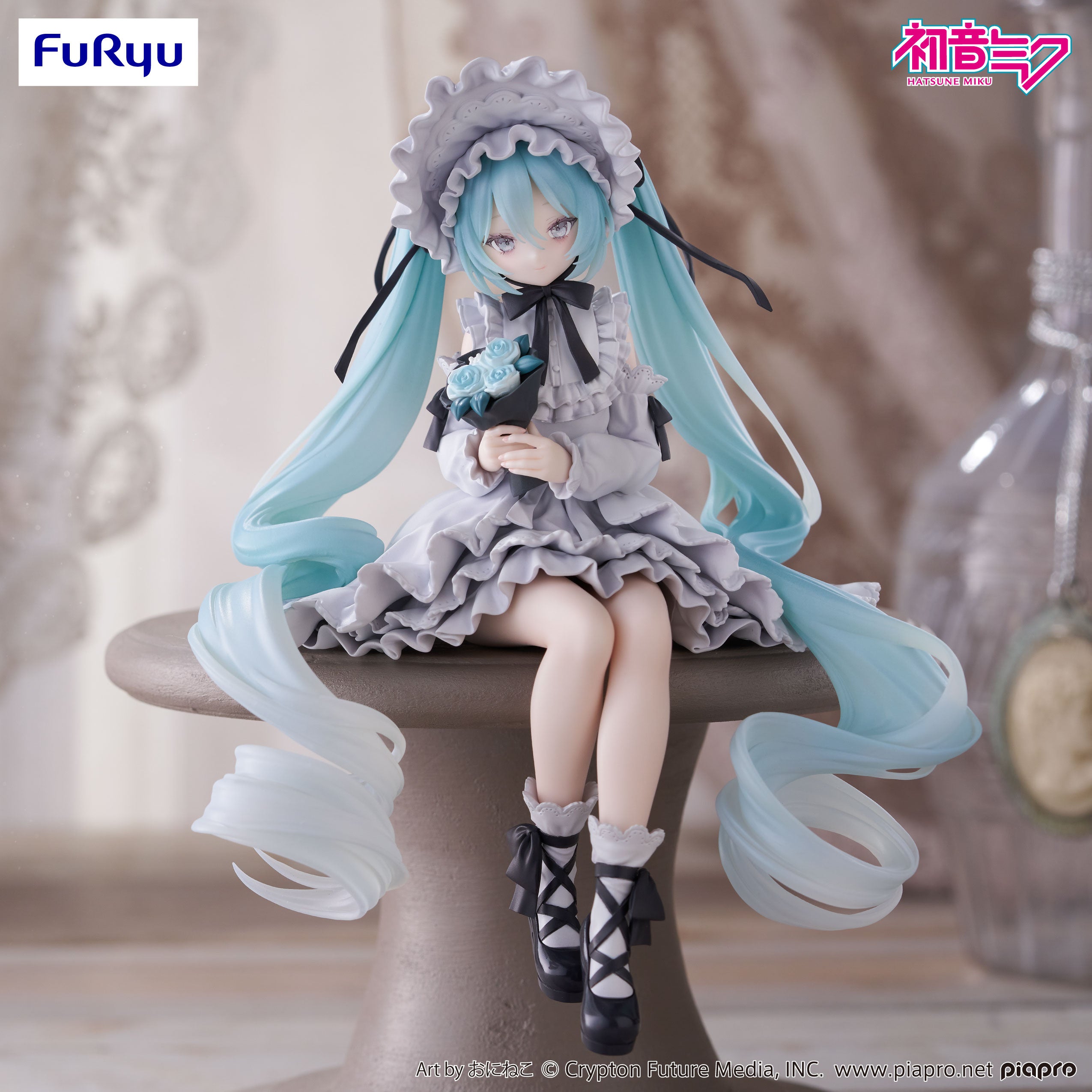 IN-STOCK FuRyu - Hatsune Miku Noodle Stopper Figure - Hatsune Miku: Vintage Doll Style